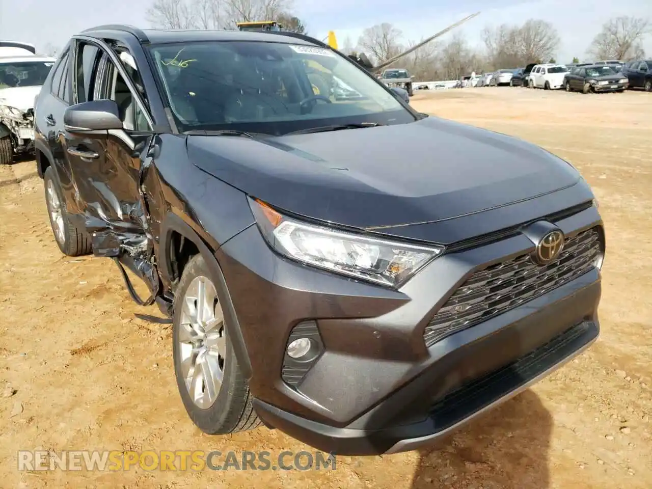 1 Photograph of a damaged car 2T3Y1RFV1LC037695 TOYOTA RAV4 2020