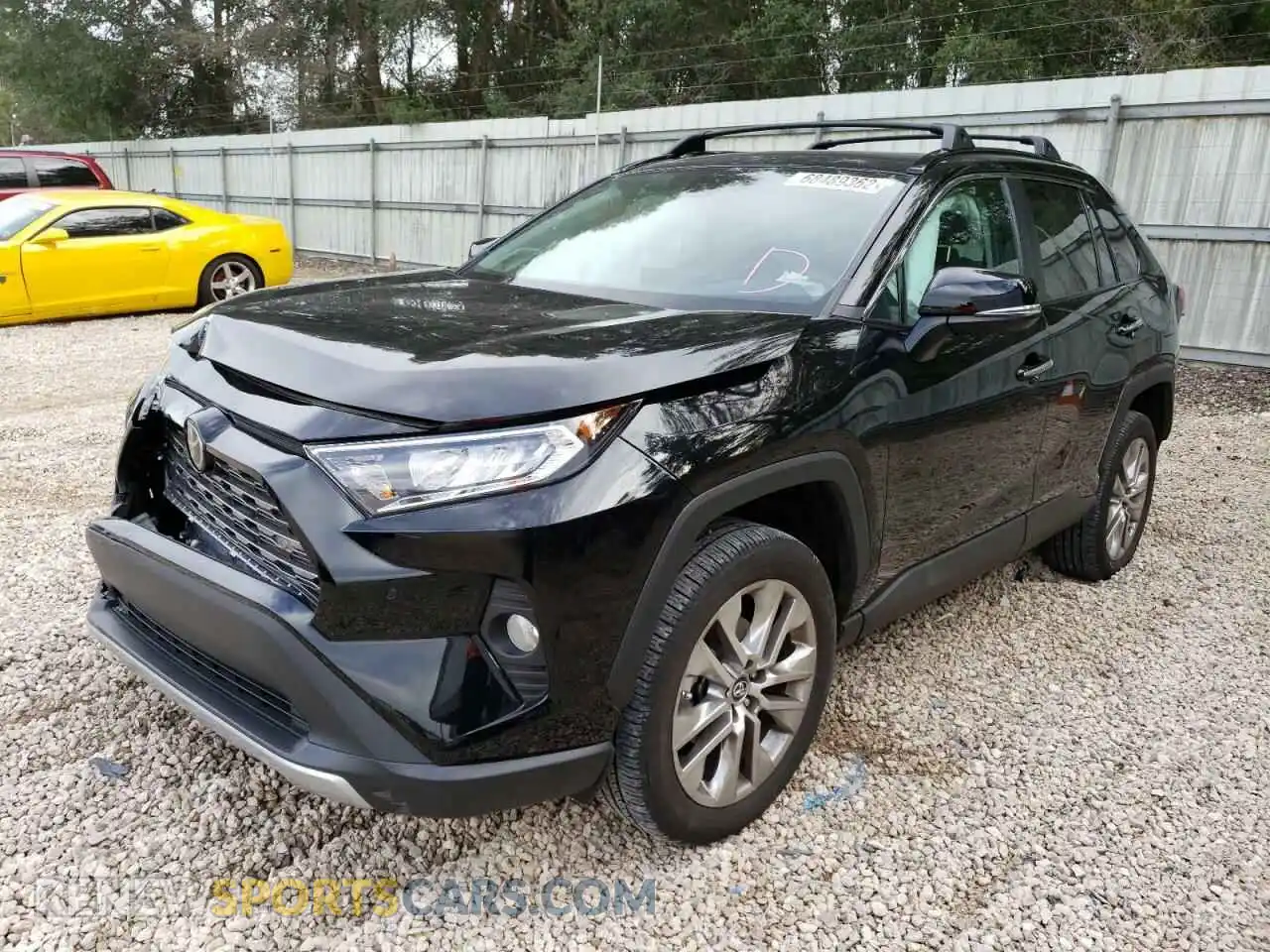 1 Photograph of a damaged car 2T3Y1RFV1LC076724 TOYOTA RAV4 2020