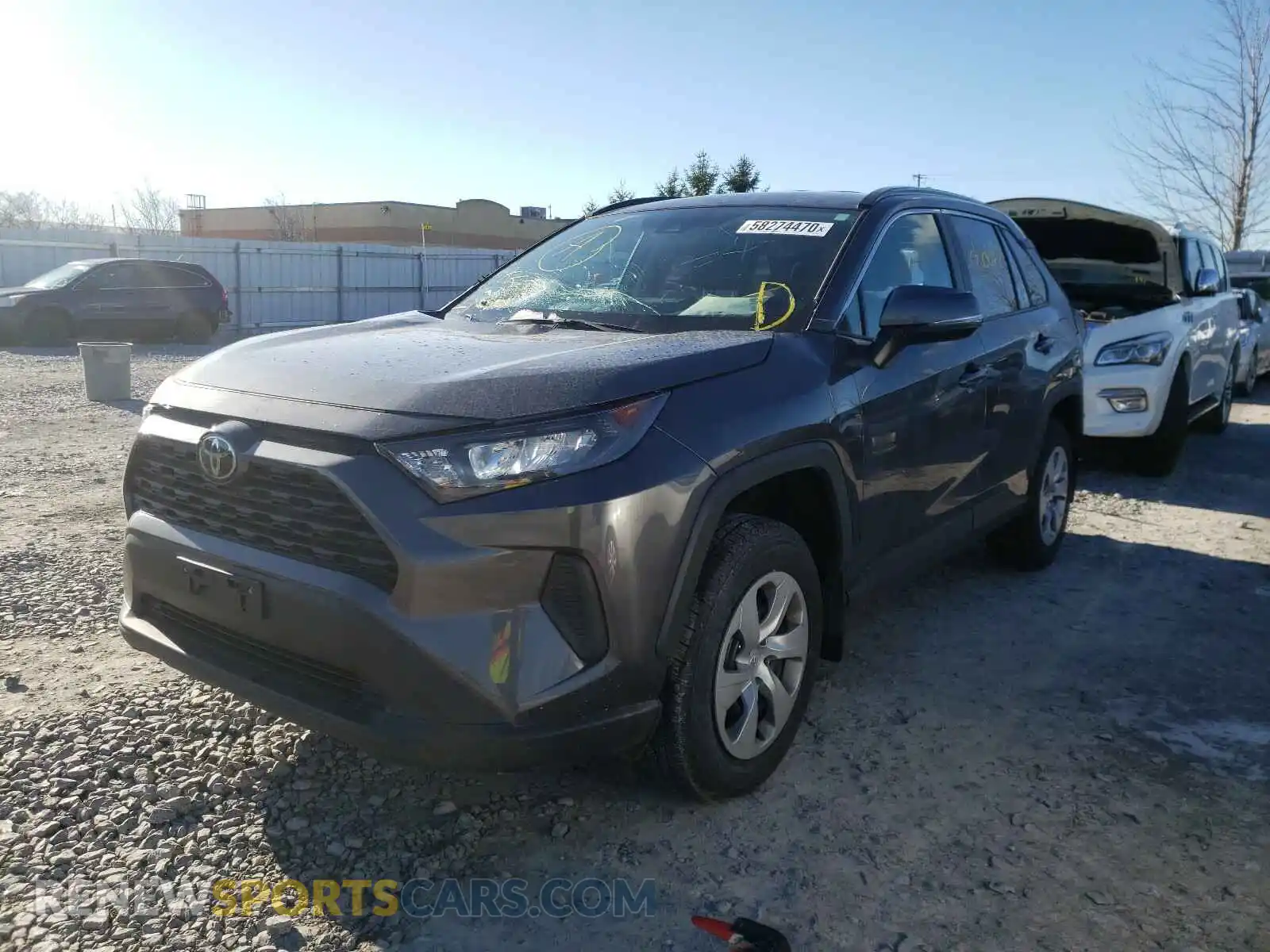 2 Photograph of a damaged car 2T3Z1RFV6LC073662 TOYOTA RAV4 2020