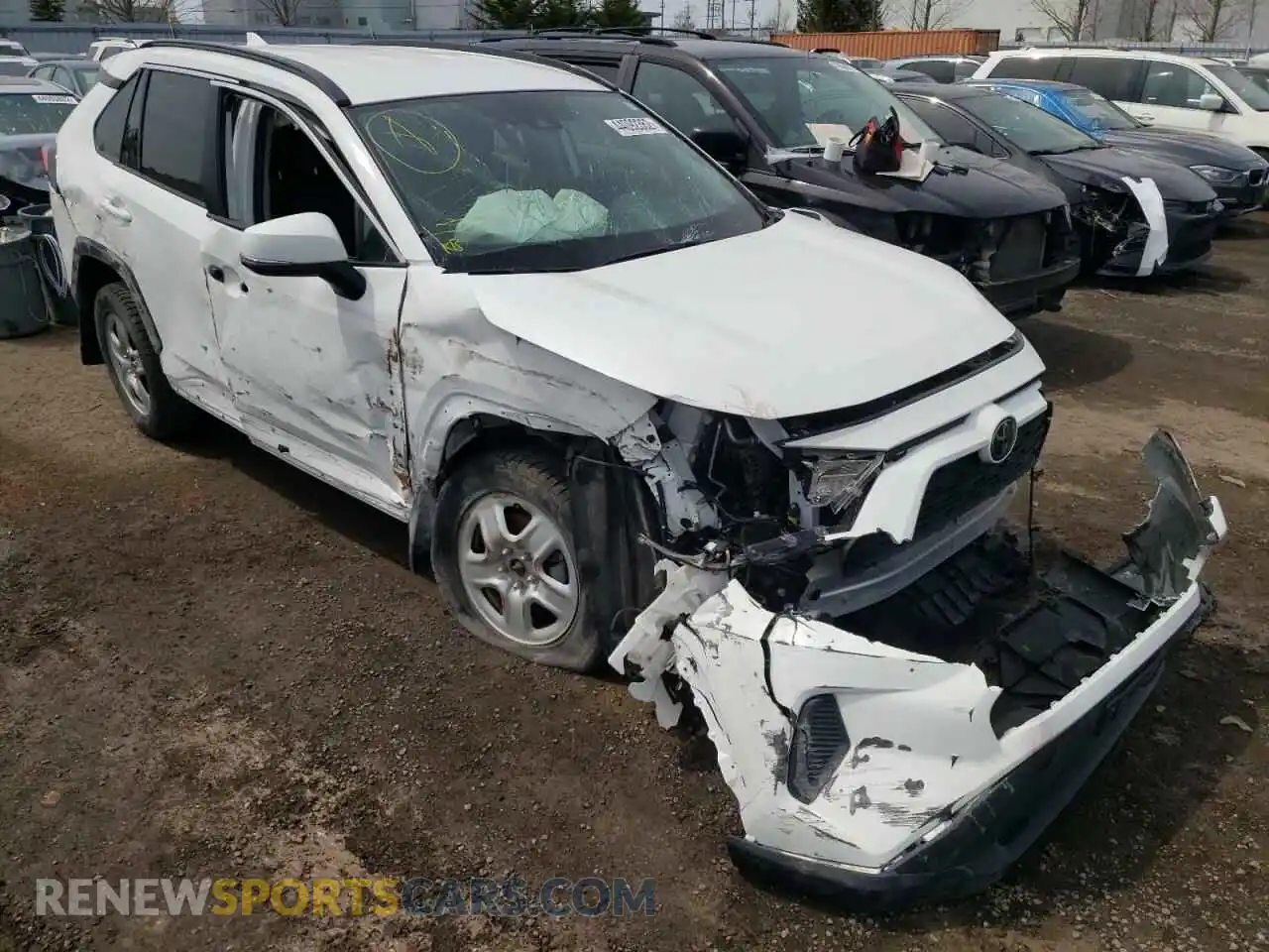 1 Photograph of a damaged car 2T3Z1RFV7LC082967 TOYOTA RAV4 2020
