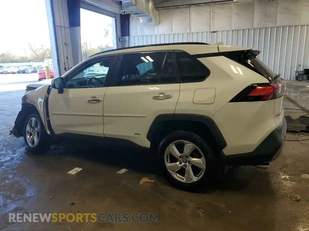2 fotografías del automóvil dañado 4T3DWRFV7LU008703 TOYOTA RAV4 2020