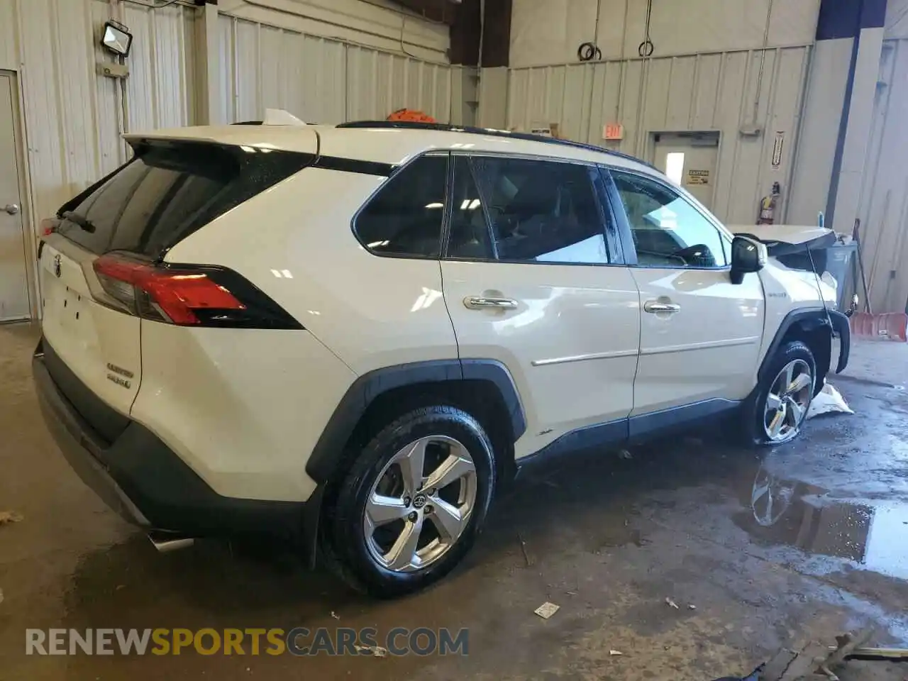 3 fotografías del automóvil dañado 4T3DWRFV7LU008703 TOYOTA RAV4 2020