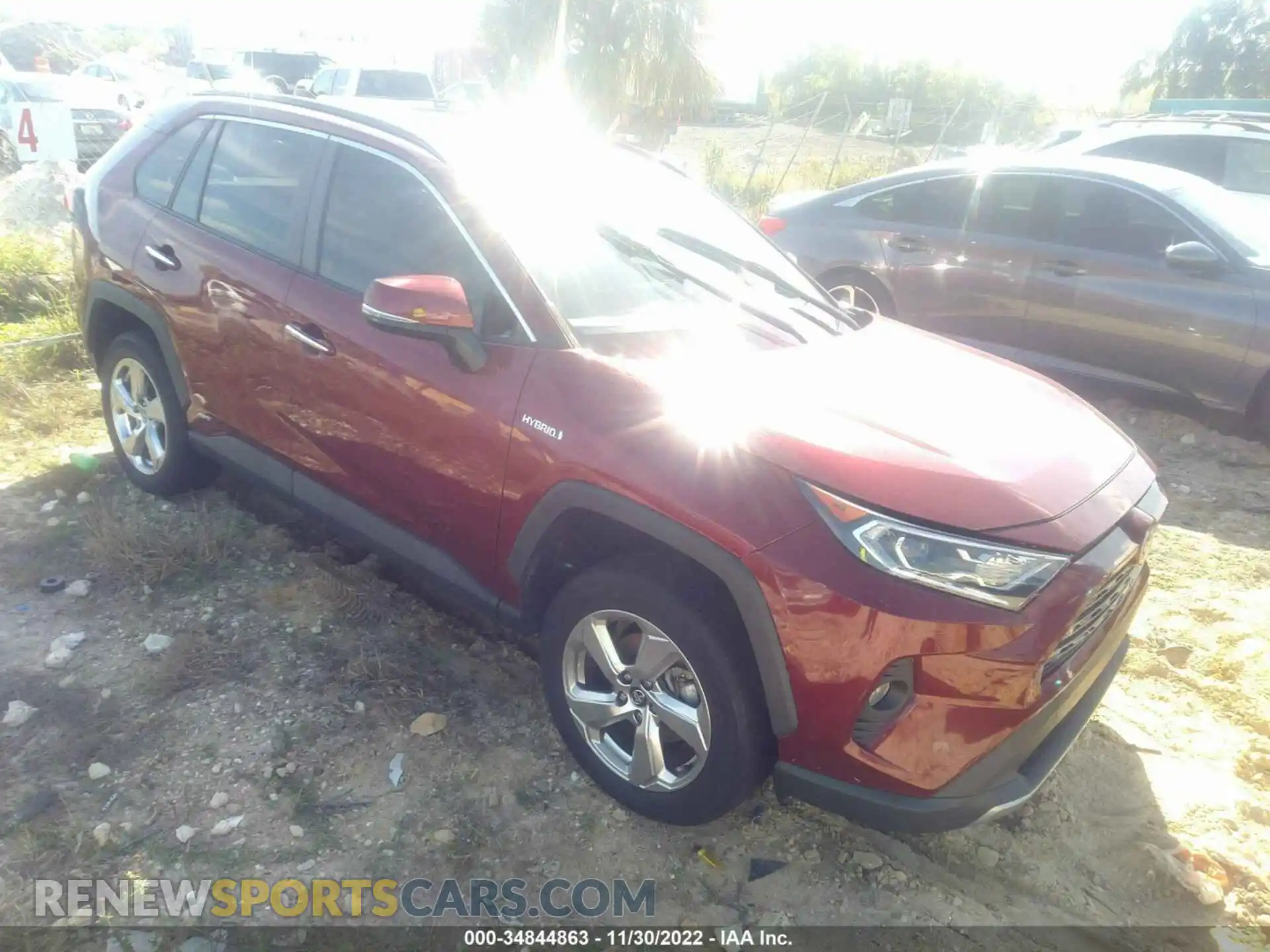 1 Фотография поврежденного автомобиля 4T3DWRFV7LU010130 TOYOTA RAV4 2020