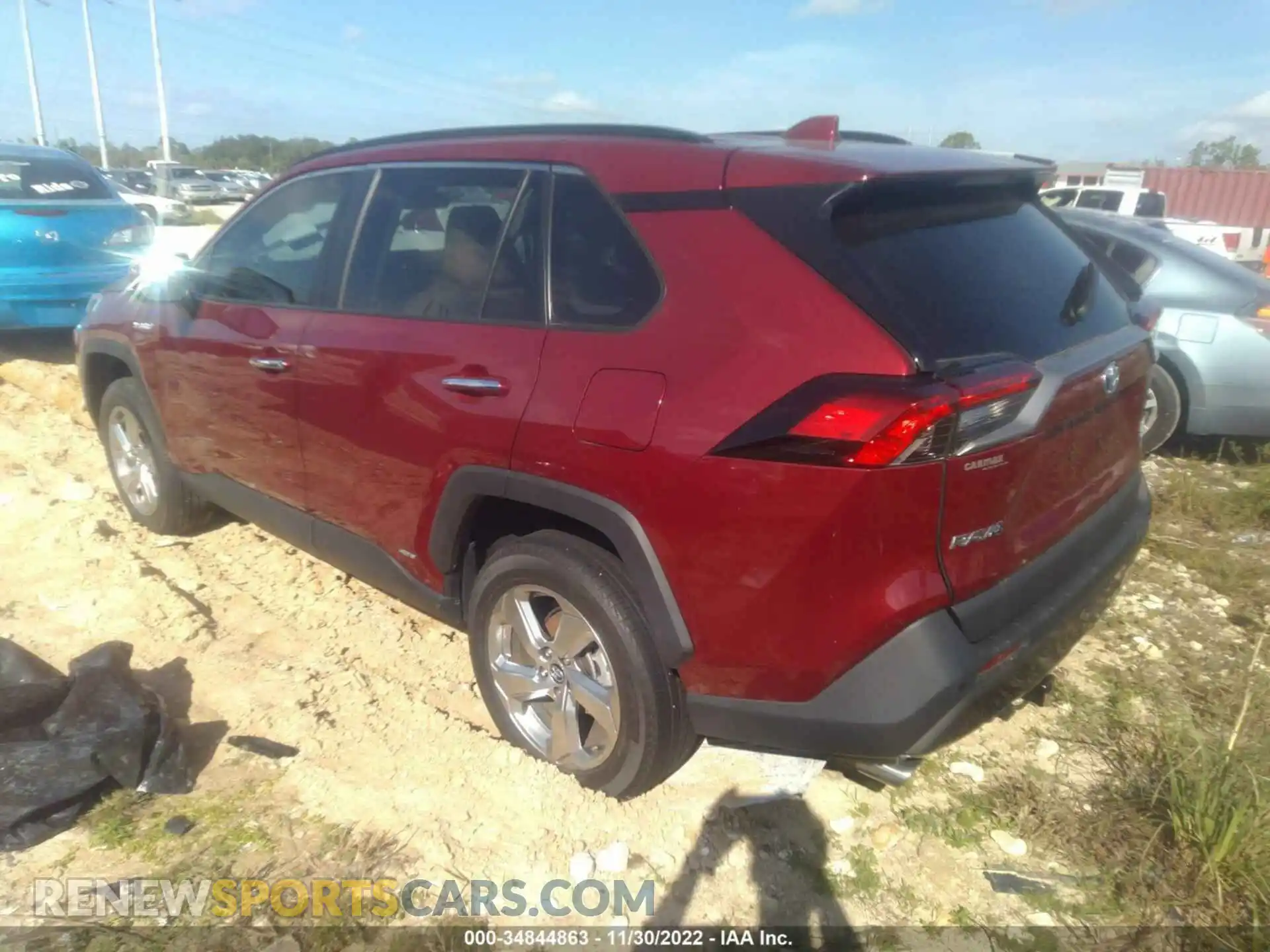 3 Фотография поврежденного автомобиля 4T3DWRFV7LU010130 TOYOTA RAV4 2020