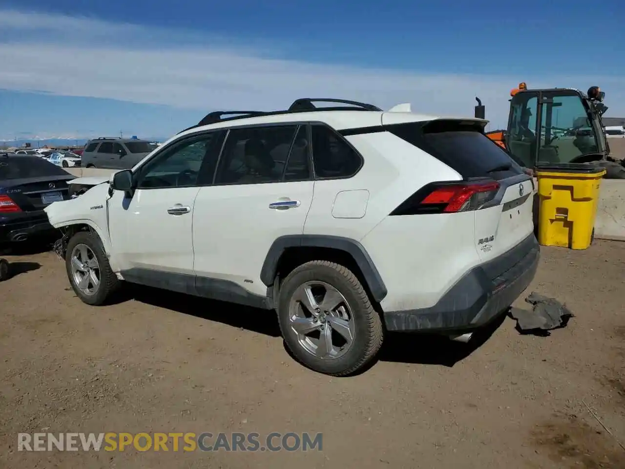2 Photograph of a damaged car 4T3DWRFV8LU007088 TOYOTA RAV4 2020