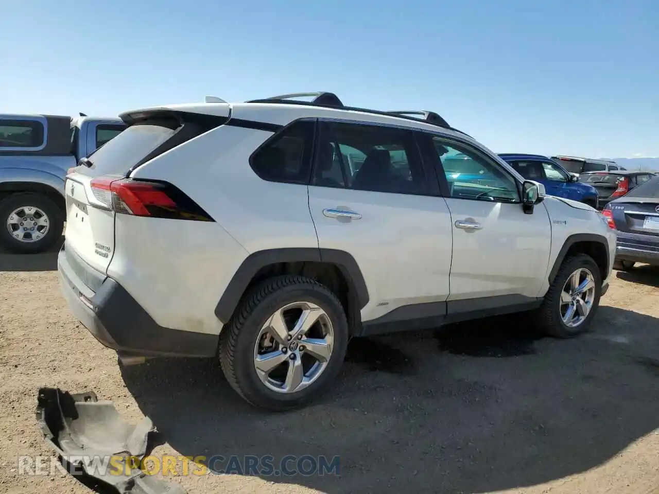 3 Photograph of a damaged car 4T3DWRFV8LU007088 TOYOTA RAV4 2020