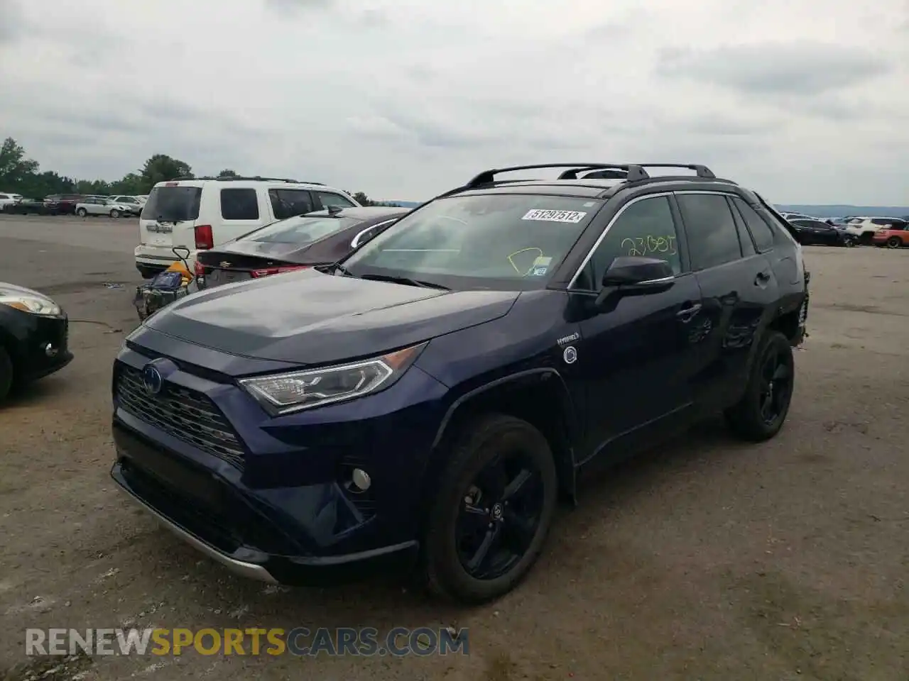 2 Photograph of a damaged car 4T3EWRFV0LU005128 TOYOTA RAV4 2020