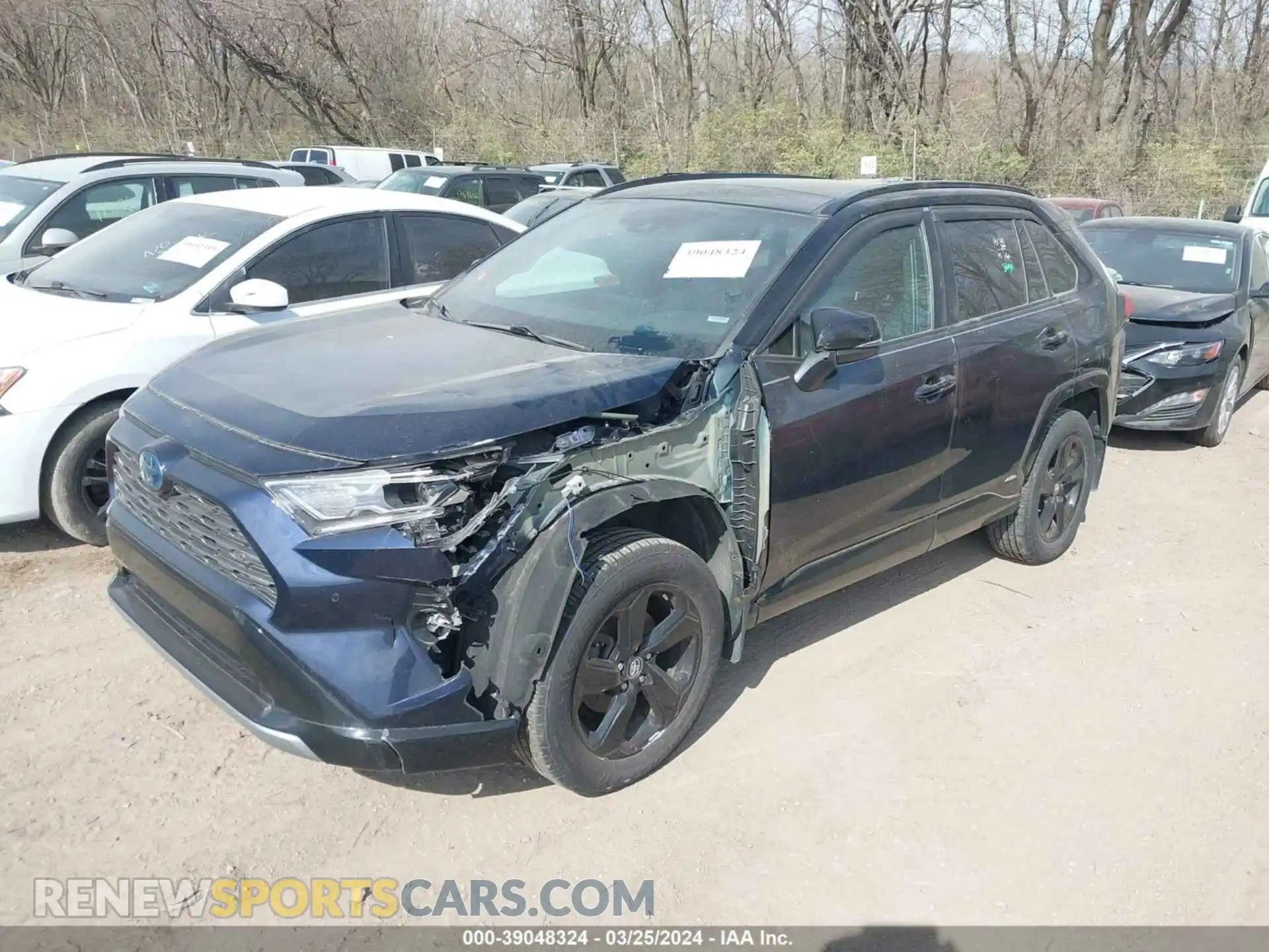2 Photograph of a damaged car 4T3EWRFV9LU004169 TOYOTA RAV4 2020