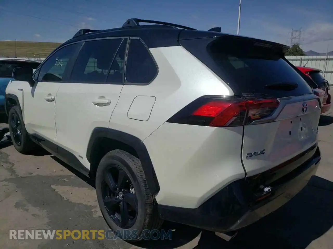 3 Photograph of a damaged car 4T3EWRFVXLU006559 TOYOTA RAV4 2020