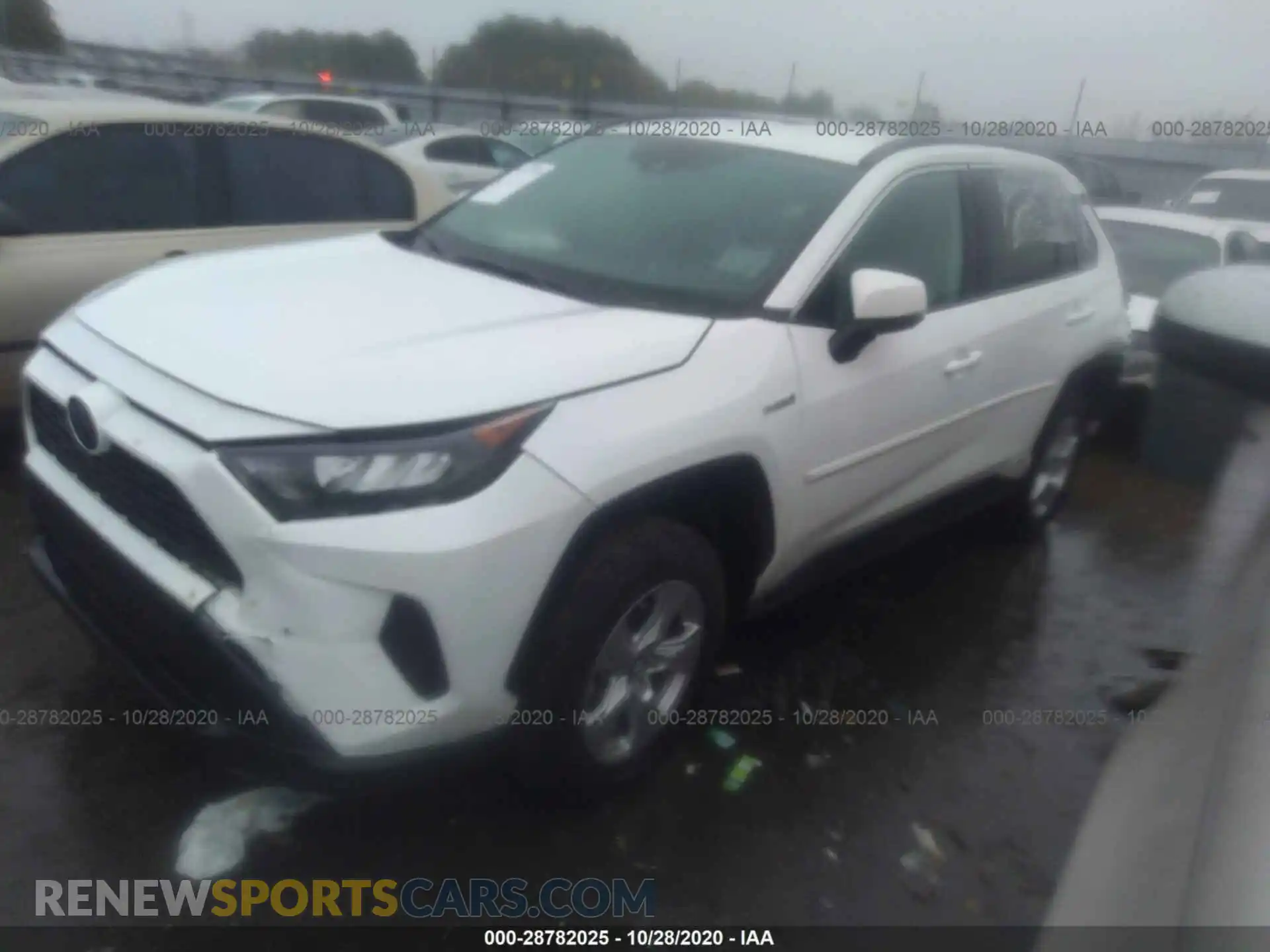 2 Photograph of a damaged car 4T3MWRFV1LU005991 TOYOTA RAV4 2020