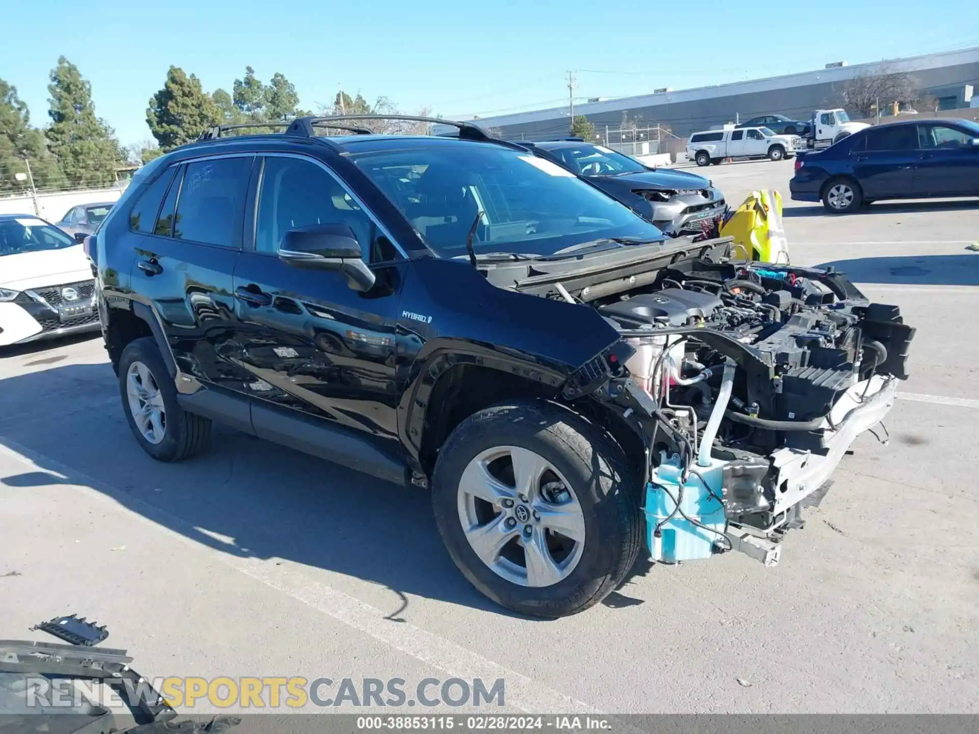 1 Photograph of a damaged car 4T3MWRFV3LU008181 TOYOTA RAV4 2020