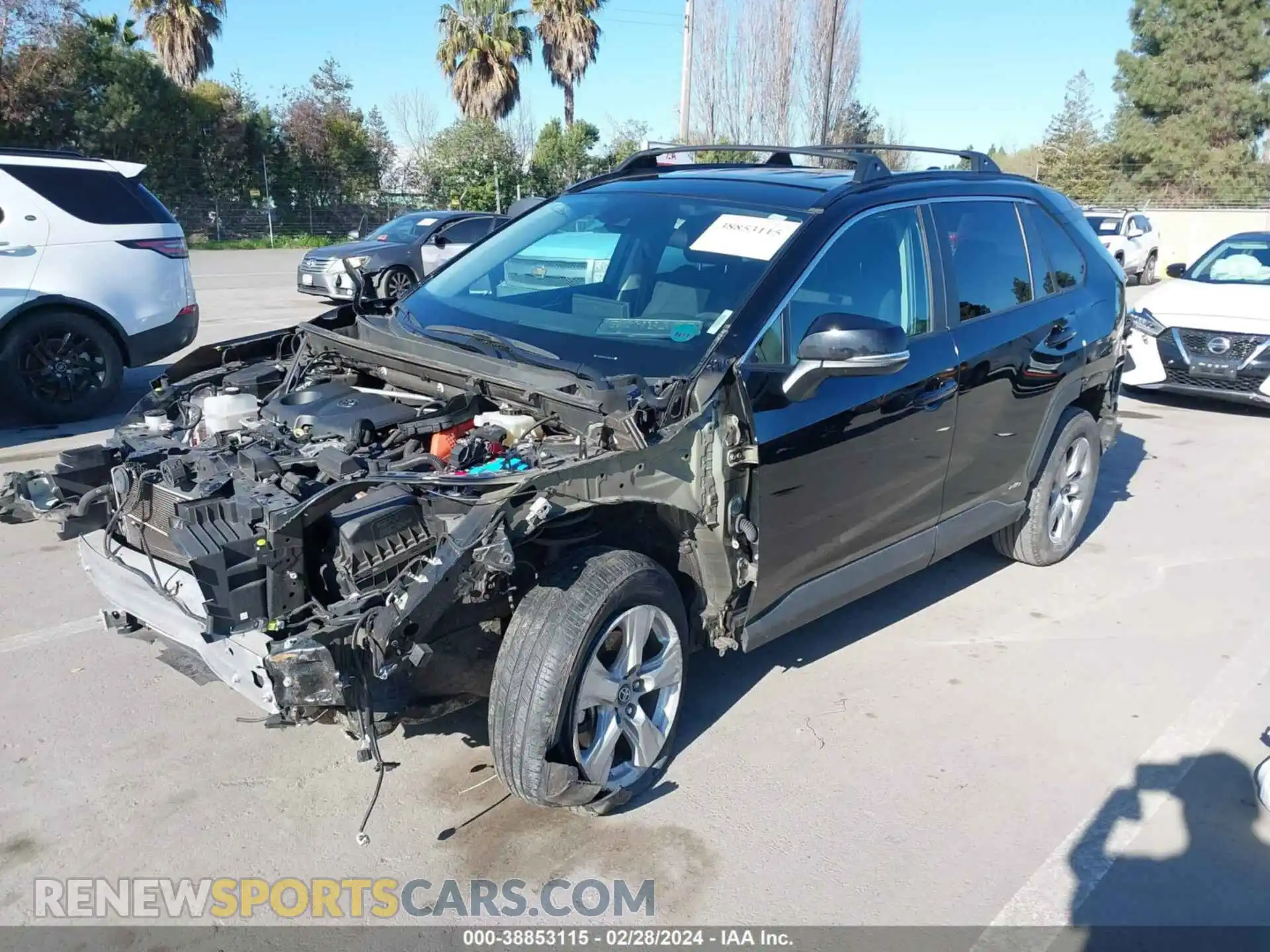 2 Photograph of a damaged car 4T3MWRFV3LU008181 TOYOTA RAV4 2020