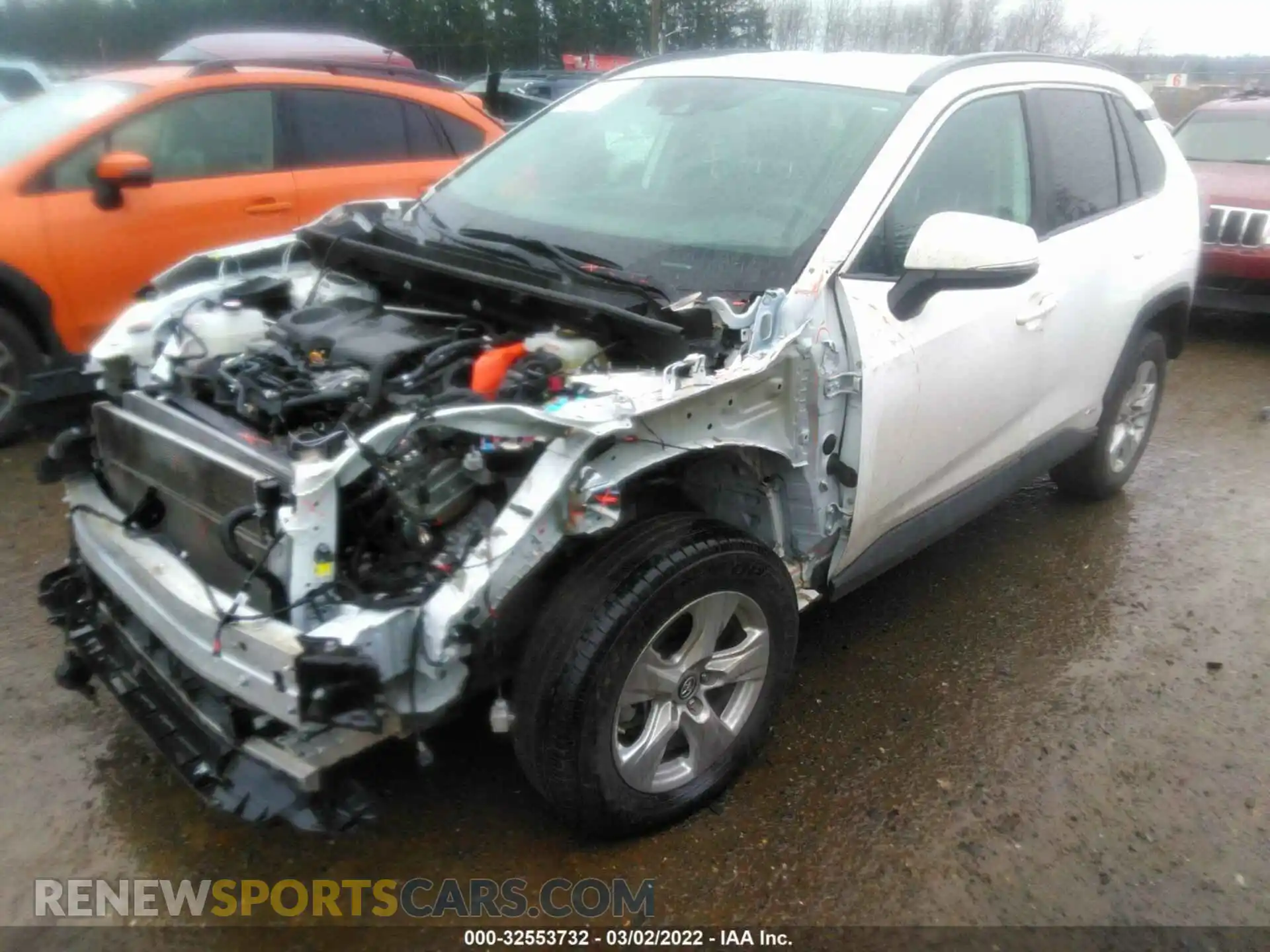 2 Photograph of a damaged car 4T3MWRFV9LU004281 TOYOTA RAV4 2020