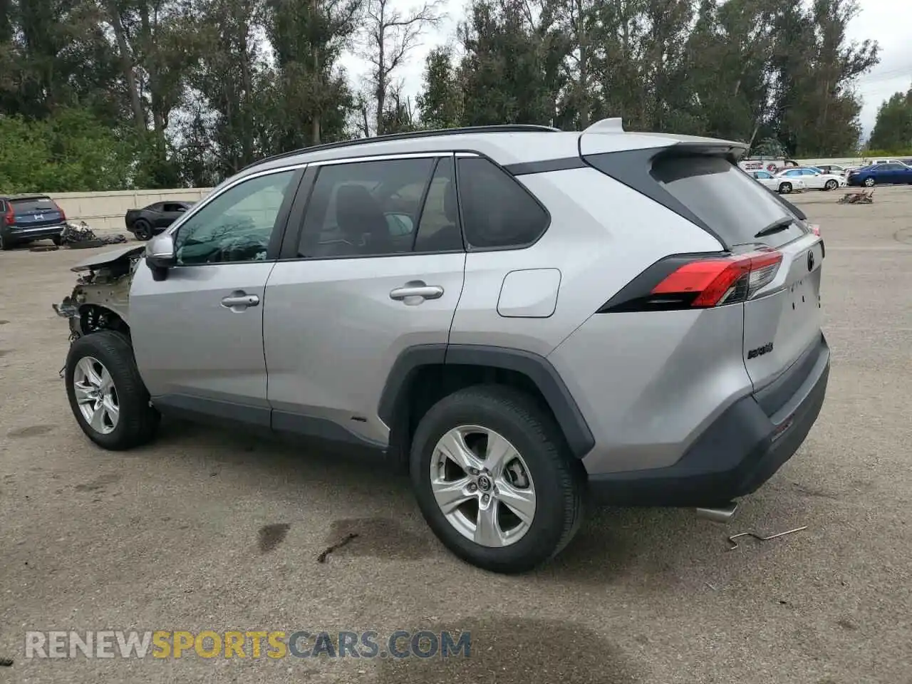 2 Photograph of a damaged car 4T3R6RFV5LU001836 TOYOTA RAV4 2020