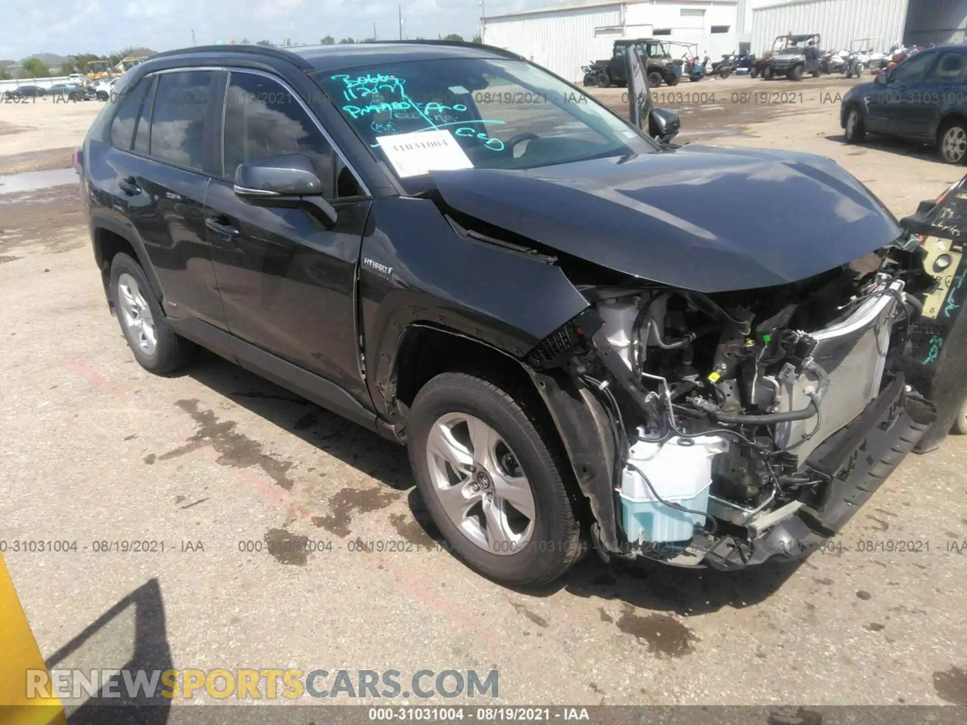 1 Photograph of a damaged car 4T3RWRFV2LU001857 TOYOTA RAV4 2020