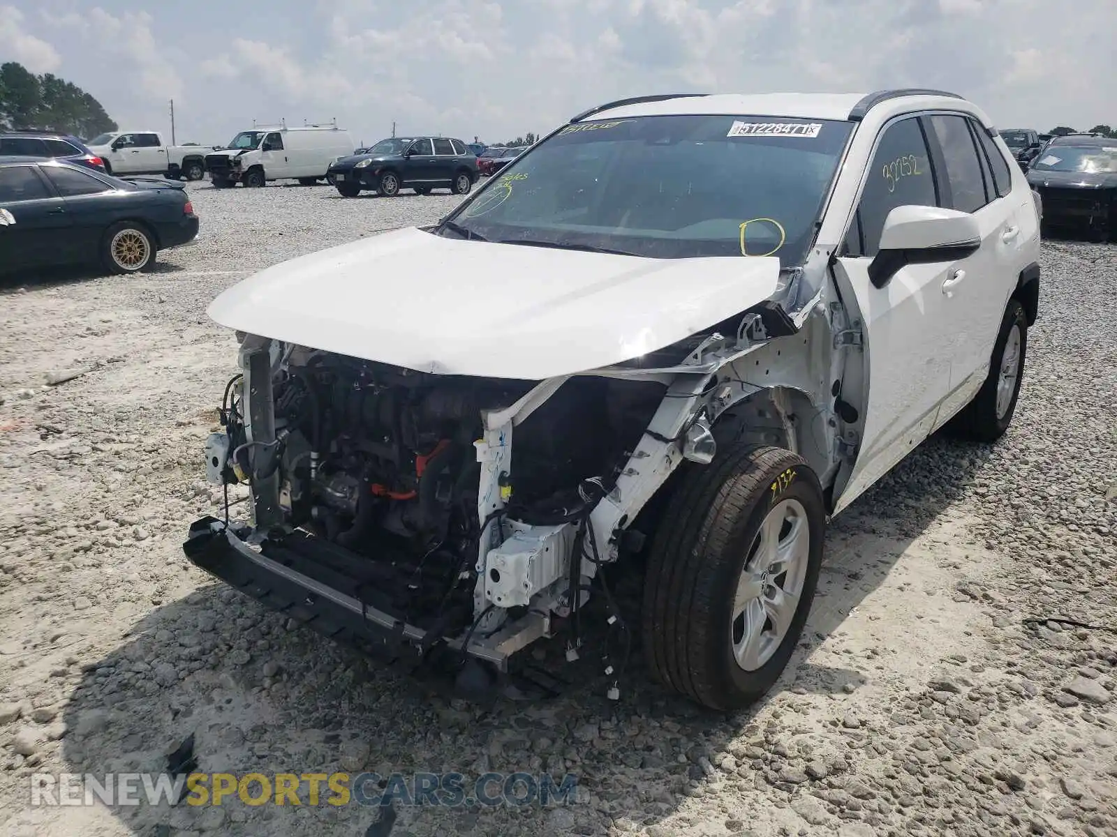2 Photograph of a damaged car 4T3RWRFV2LU003110 TOYOTA RAV4 2020