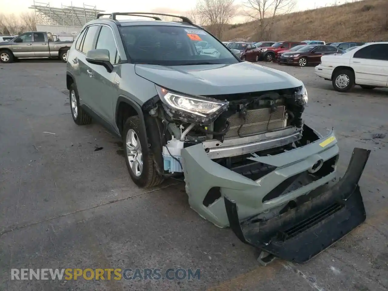 1 fotografías del automóvil dañado 4T3RWRFV2LU005522 TOYOTA RAV4 2020
