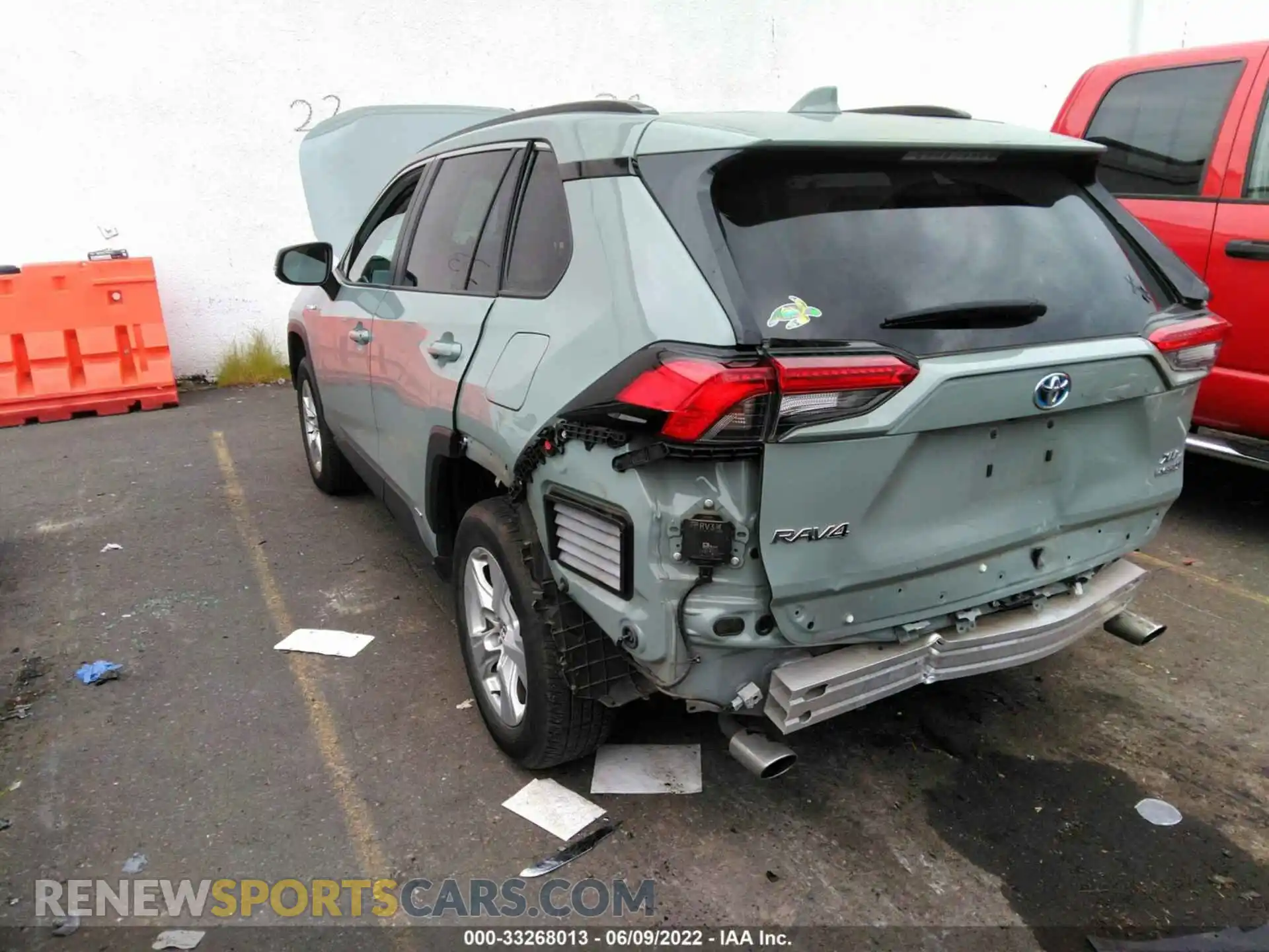 3 Photograph of a damaged car 4T3RWRFV3LU003343 TOYOTA RAV4 2020