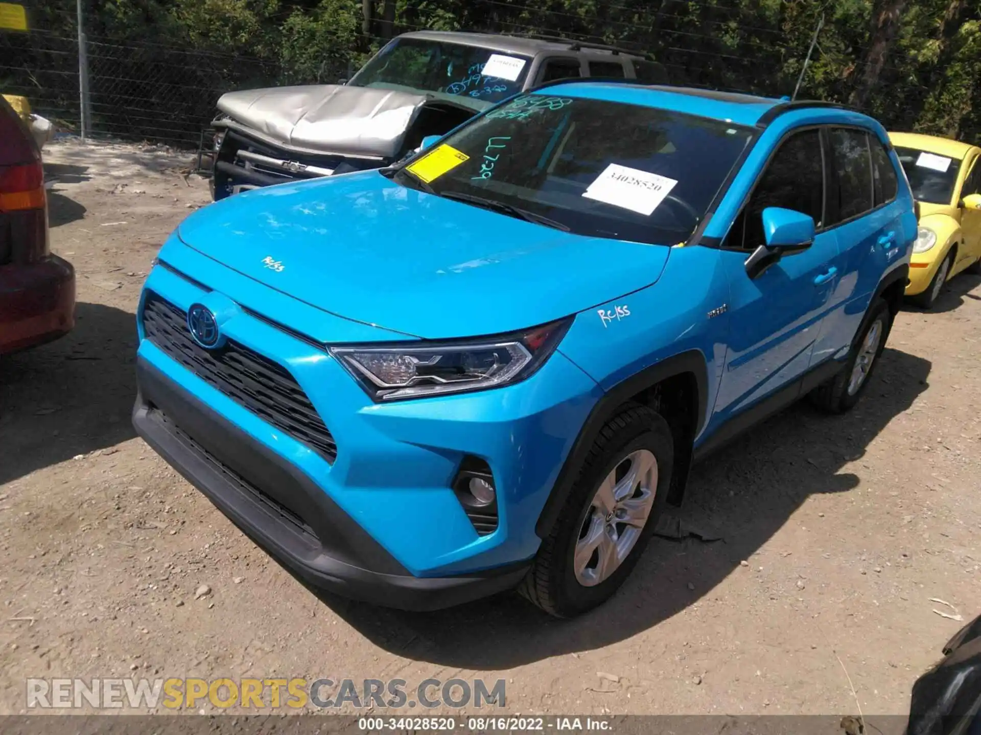 2 Фотография поврежденного автомобиля 4T3RWRFV7LU001191 TOYOTA RAV4 2020