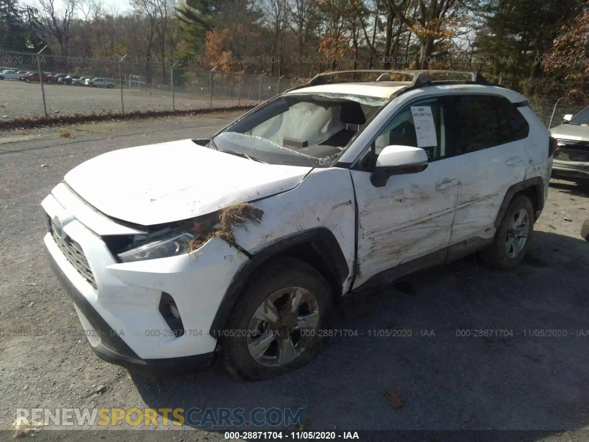 2 Photograph of a damaged car 4T3RWRFV7LU003362 TOYOTA RAV4 2020