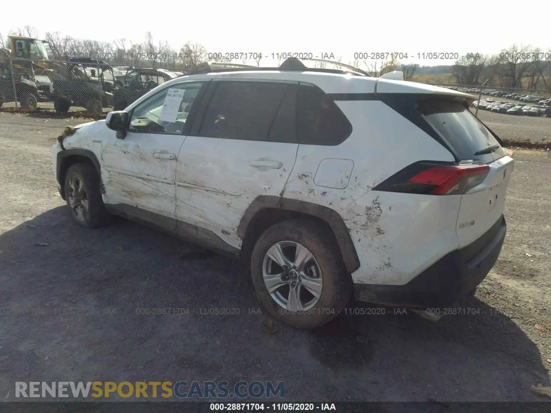 3 Photograph of a damaged car 4T3RWRFV7LU003362 TOYOTA RAV4 2020