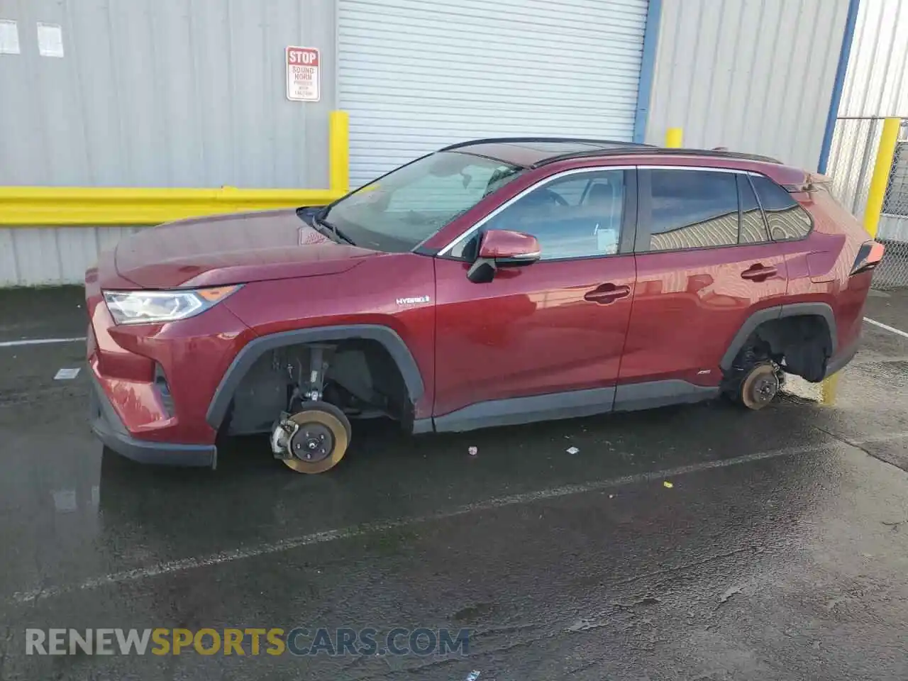 1 fotografías del automóvil dañado 4T3RWRFV9LU004593 TOYOTA RAV4 2020