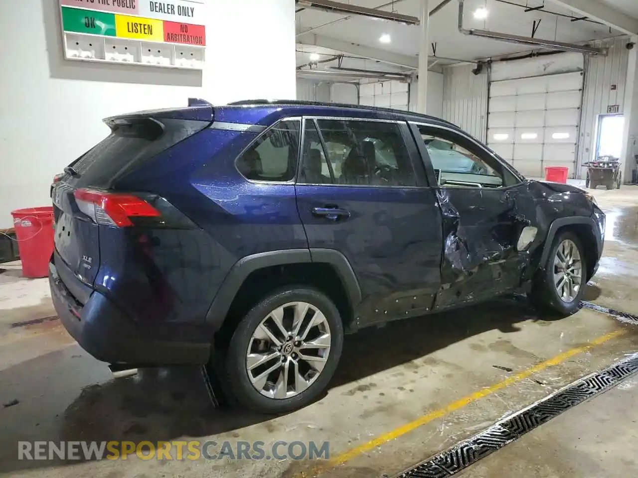 3 Photograph of a damaged car JTMA1RFV1LD047883 TOYOTA RAV4 2020