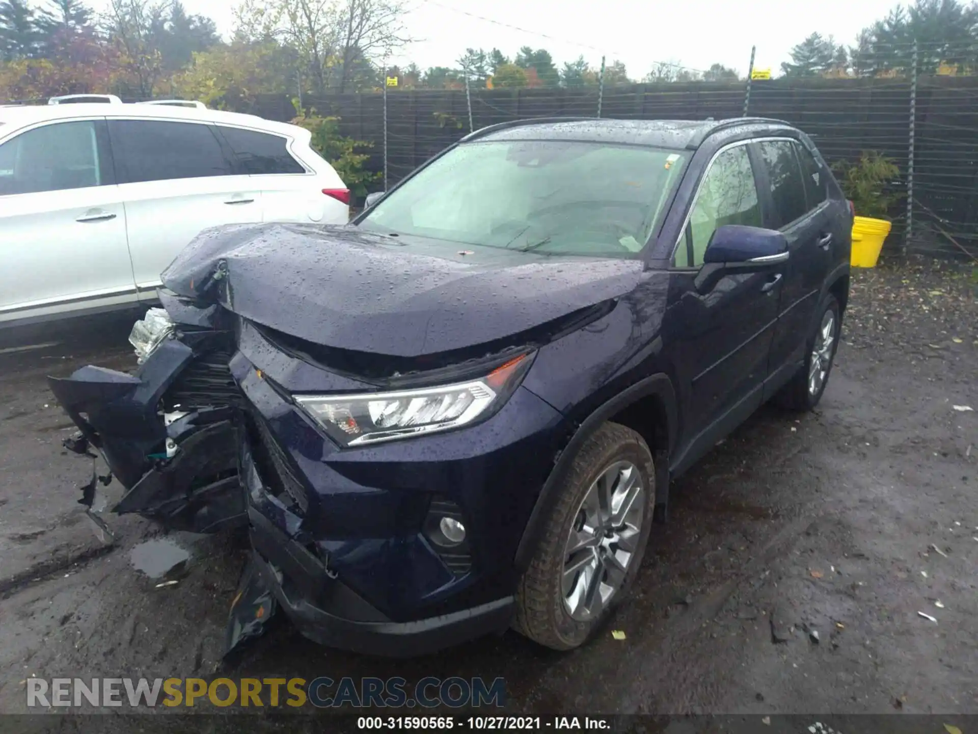 2 Photograph of a damaged car JTMA1RFV2LD066491 TOYOTA RAV4 2020