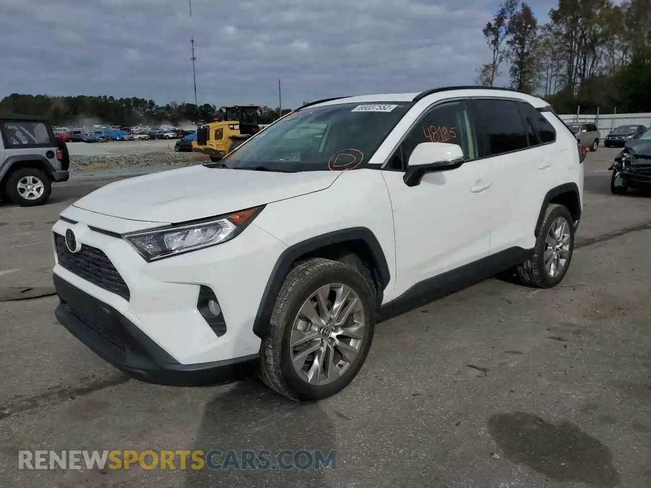 2 Photograph of a damaged car JTMA1RFV8LD052028 TOYOTA RAV4 2020