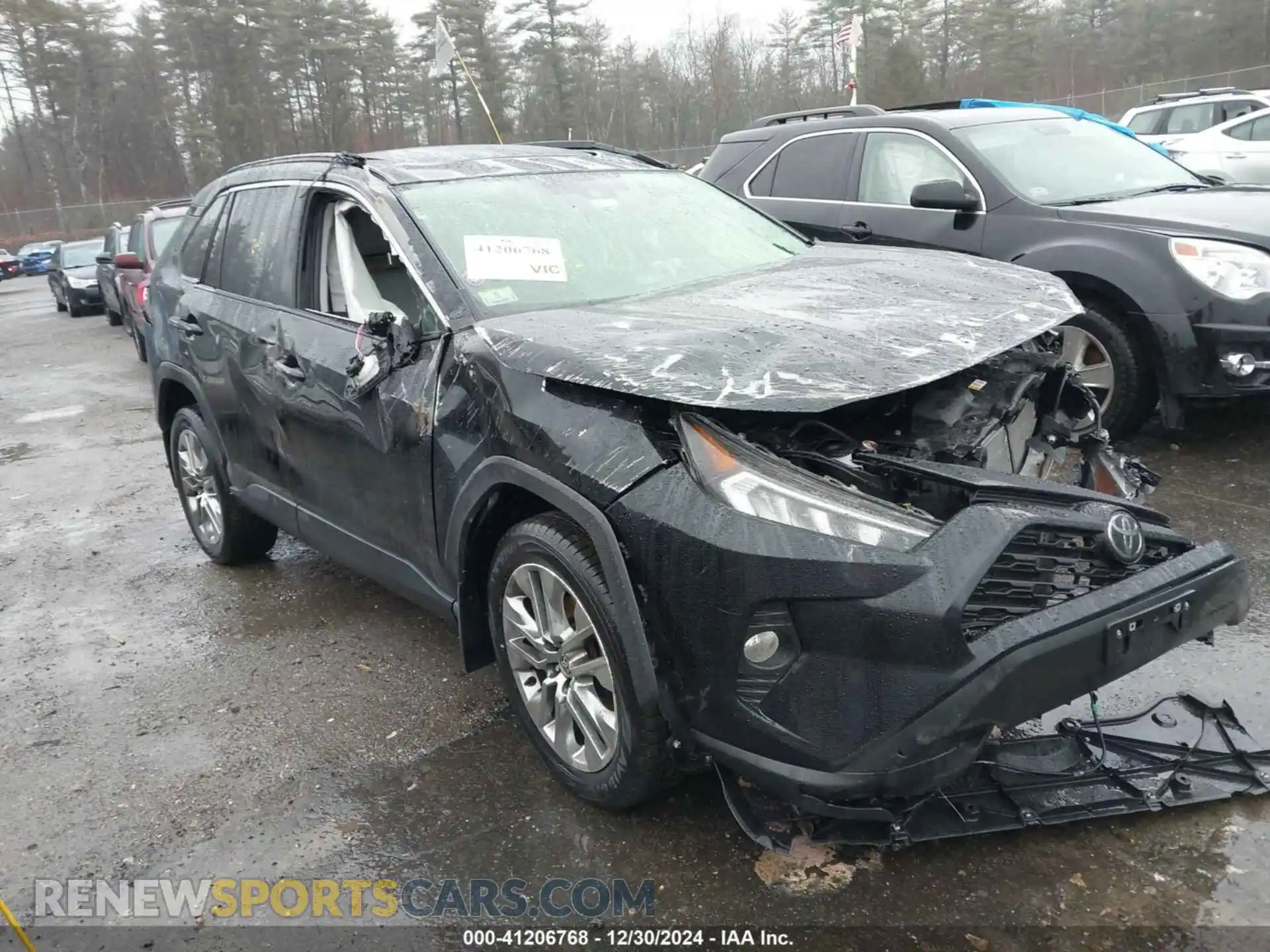 1 fotografías del automóvil dañado JTMA1RFV8LJ032198 TOYOTA RAV4 2020