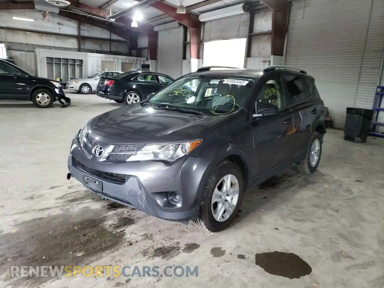 2 Photograph of a damaged car JTMBFREV8D5027276 TOYOTA RAV4 2020
