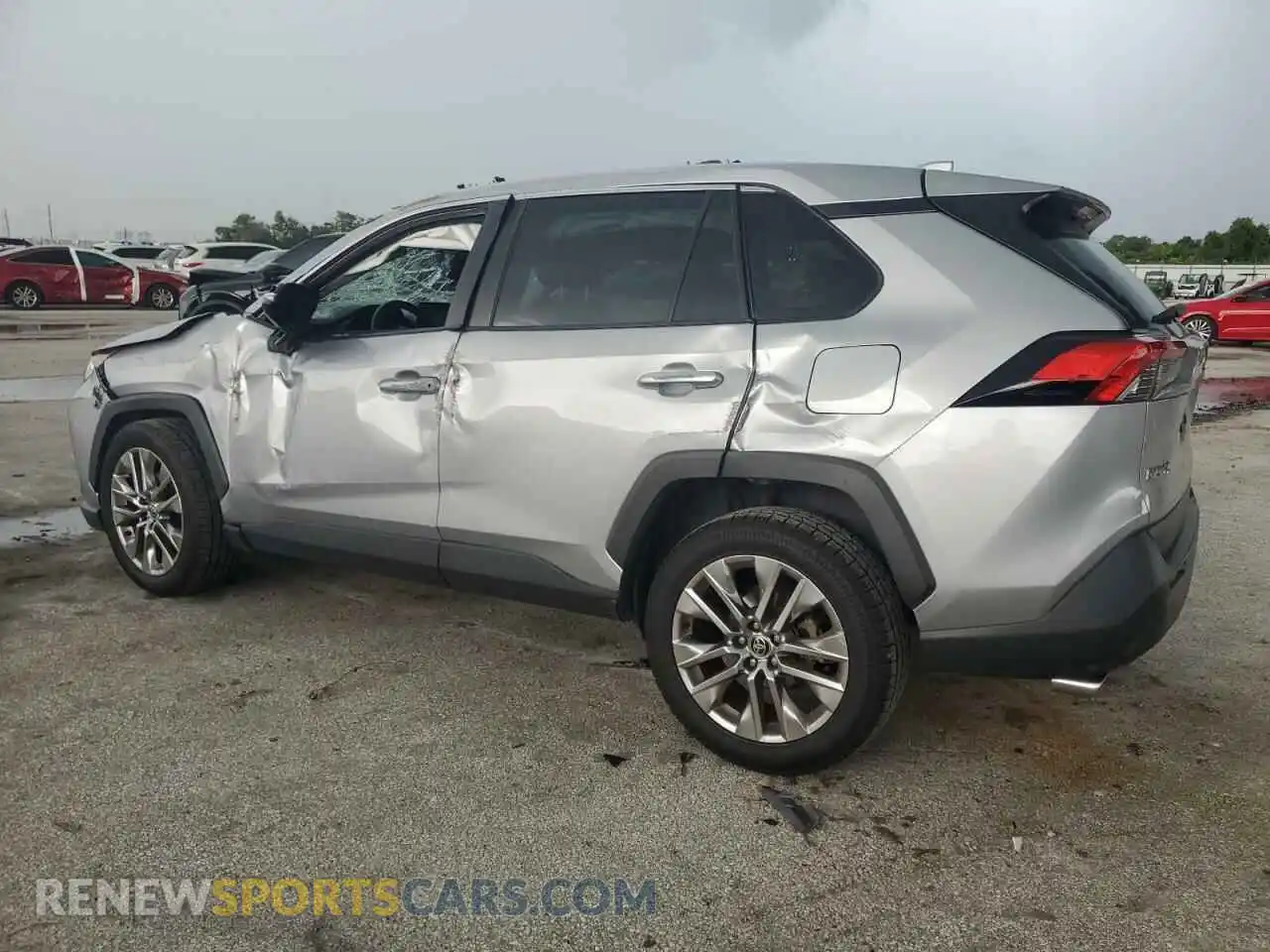 2 Photograph of a damaged car JTMC1RFVXLD047275 TOYOTA RAV4 2020