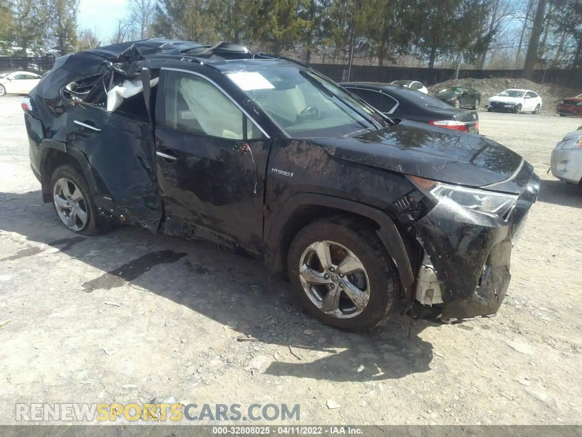 1 Photograph of a damaged car JTMDWRFV2LD070331 TOYOTA RAV4 2020