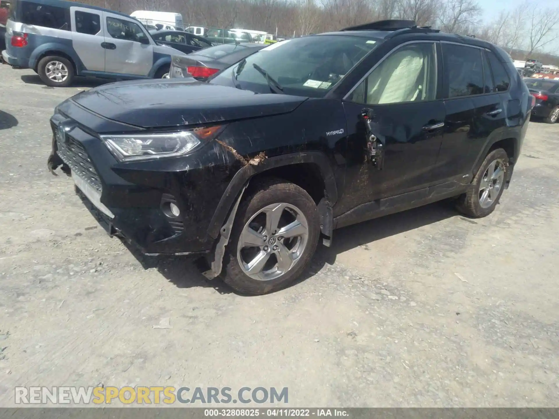 2 Photograph of a damaged car JTMDWRFV2LD070331 TOYOTA RAV4 2020