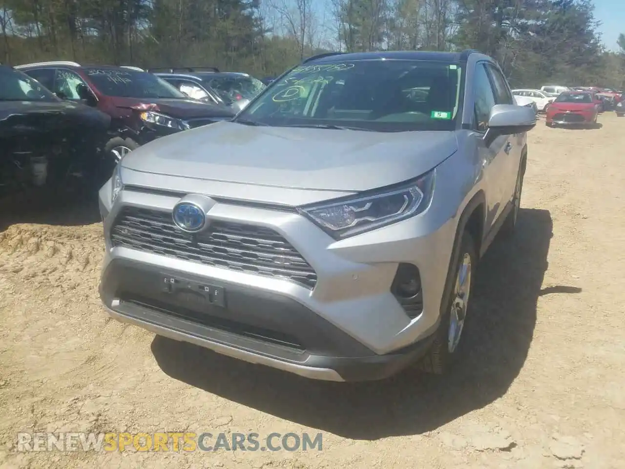 2 Photograph of a damaged car JTMDWRFV2LD525789 TOYOTA RAV4 2020