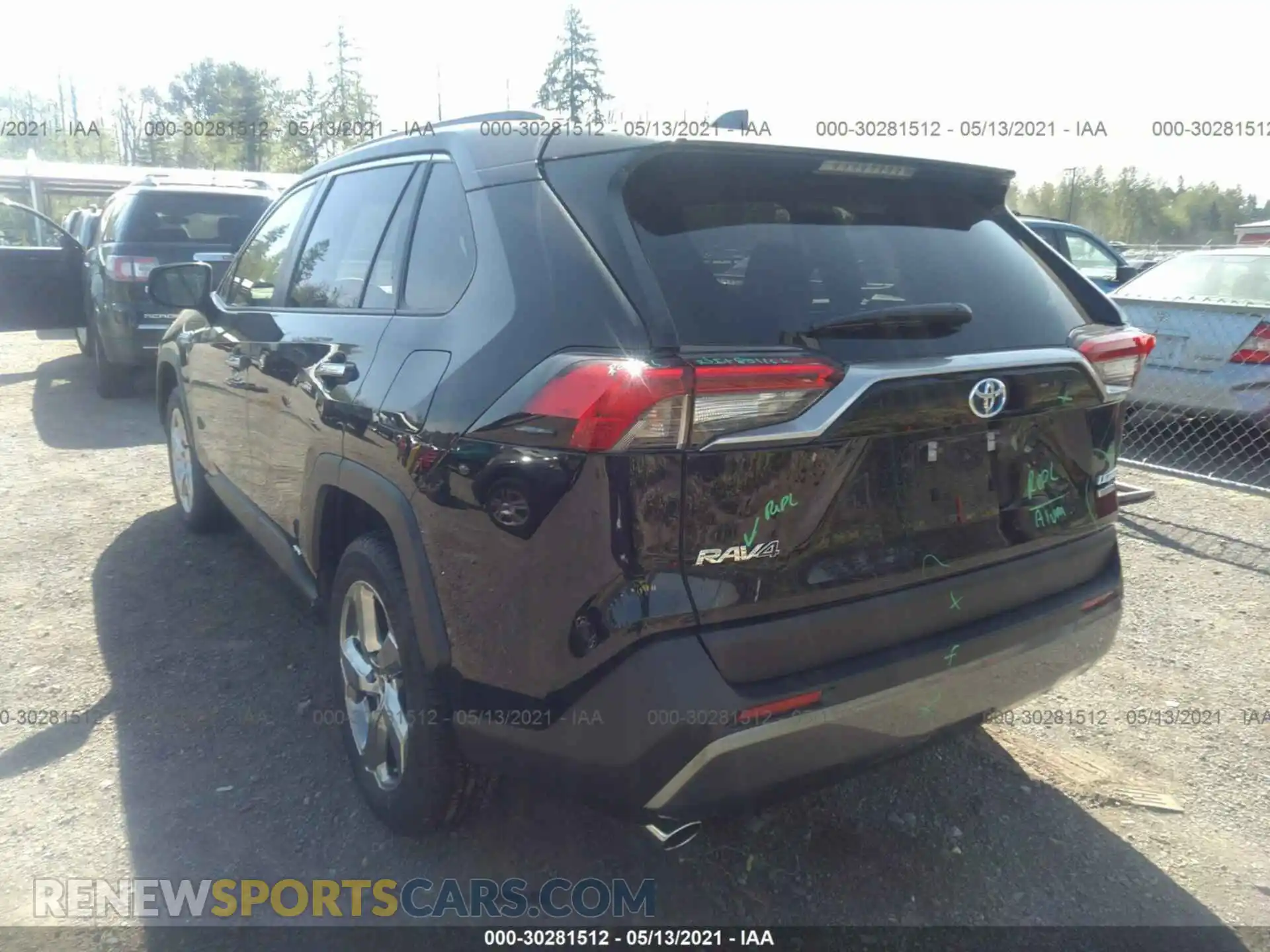 3 Photograph of a damaged car JTMDWRFV2LD535545 TOYOTA RAV4 2020
