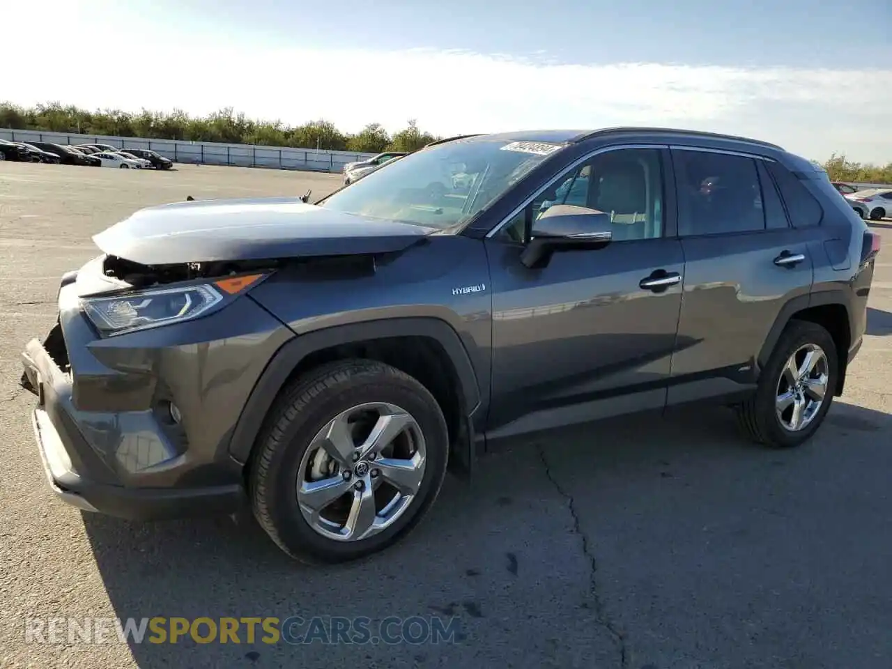 1 Photograph of a damaged car JTMDWRFV7LD531510 TOYOTA RAV4 2020