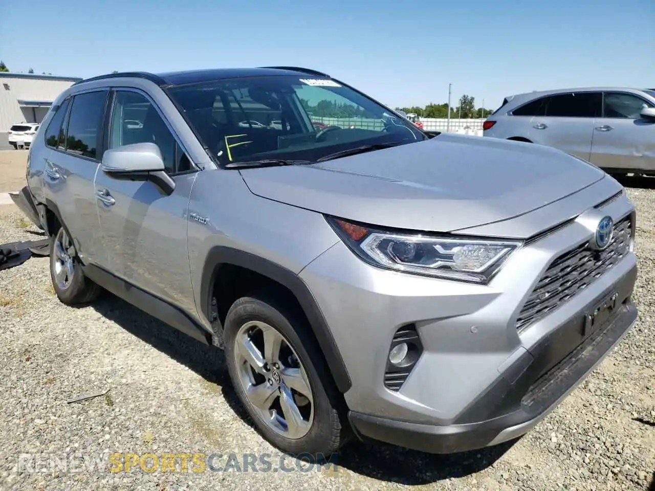 1 Photograph of a damaged car JTMDWRFV8LD538210 TOYOTA RAV4 2020