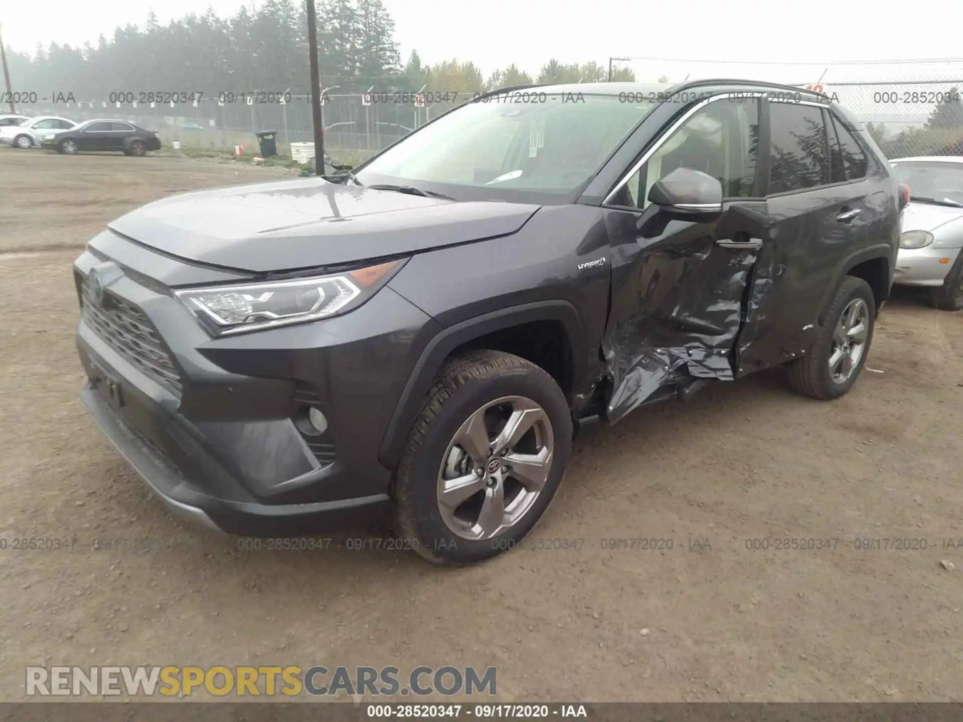 2 Photograph of a damaged car JTMDWRFV9LD057124 TOYOTA RAV4 2020