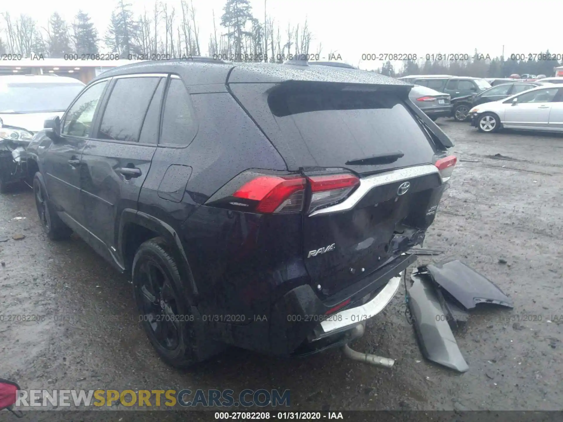 3 Photograph of a damaged car JTMEWRFV2LD528065 TOYOTA RAV4 2020