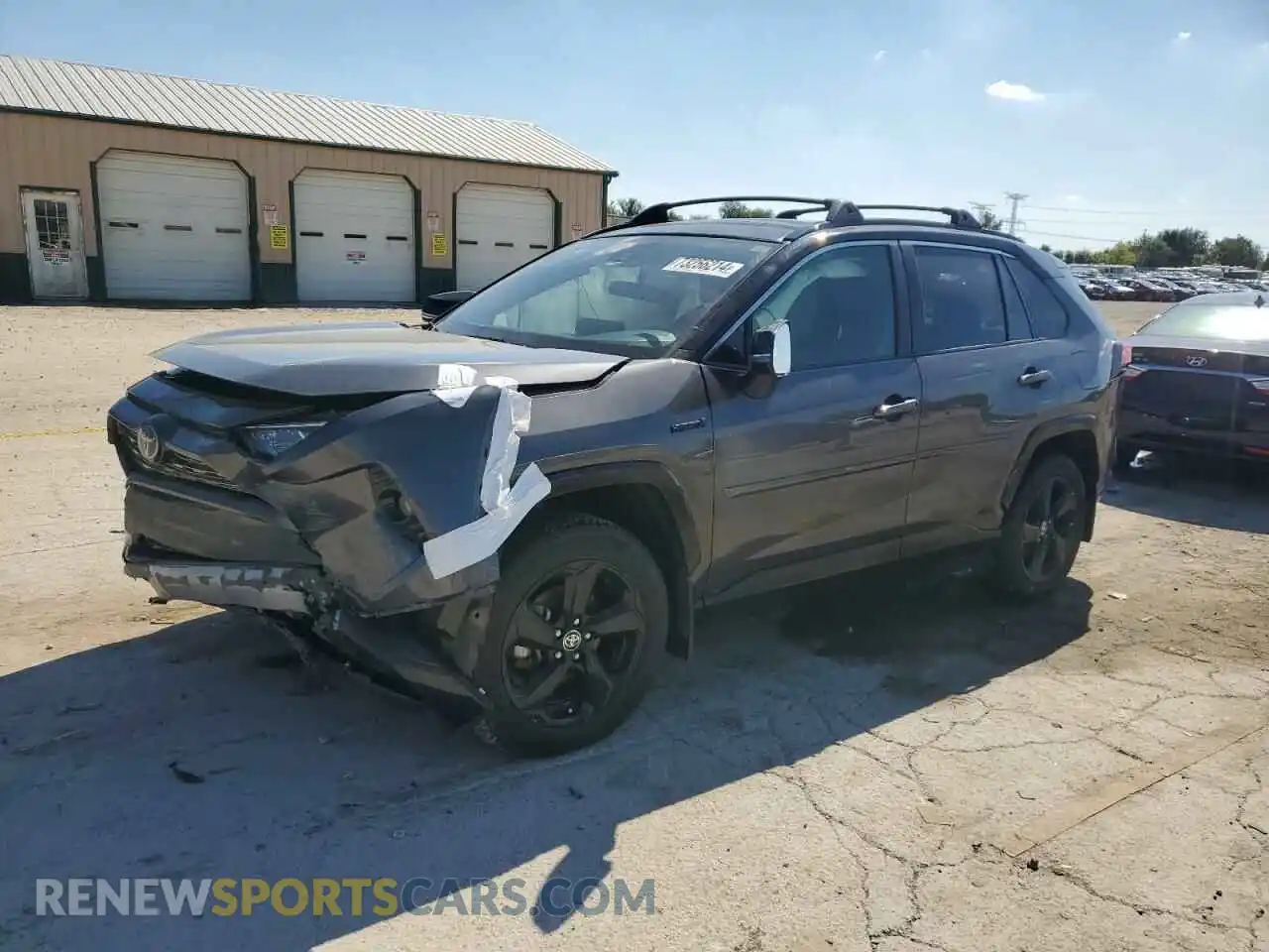 1 fotografías del automóvil dañado JTMEWRFV2LJ030661 TOYOTA RAV4 2020