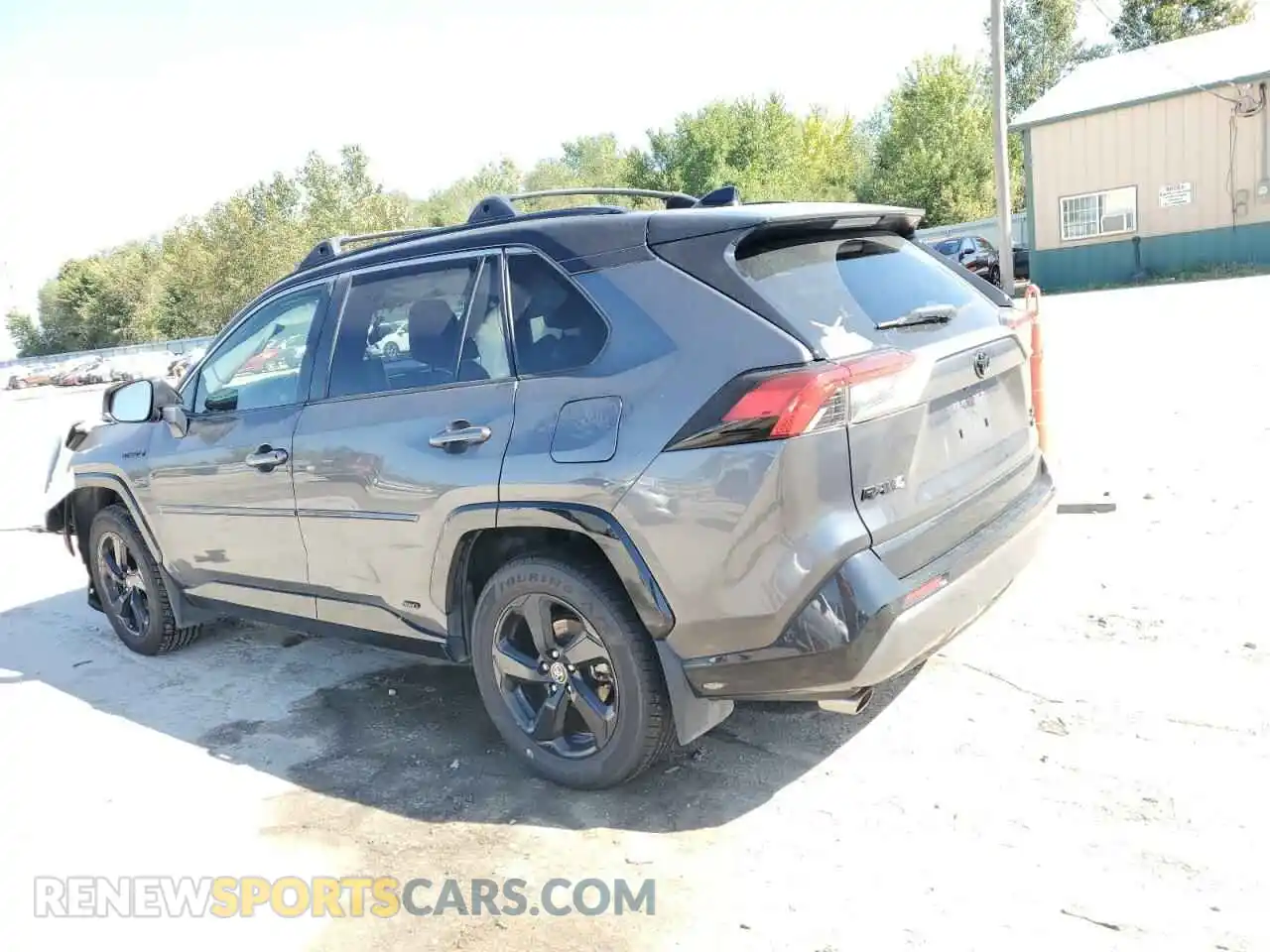 2 fotografías del automóvil dañado JTMEWRFV2LJ030661 TOYOTA RAV4 2020