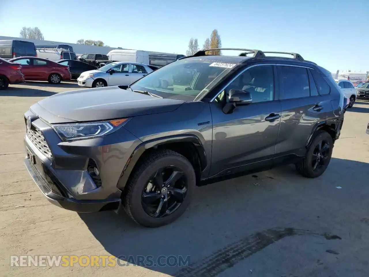 1 Photograph of a damaged car JTMEWRFV2LJ034063 TOYOTA RAV4 2020