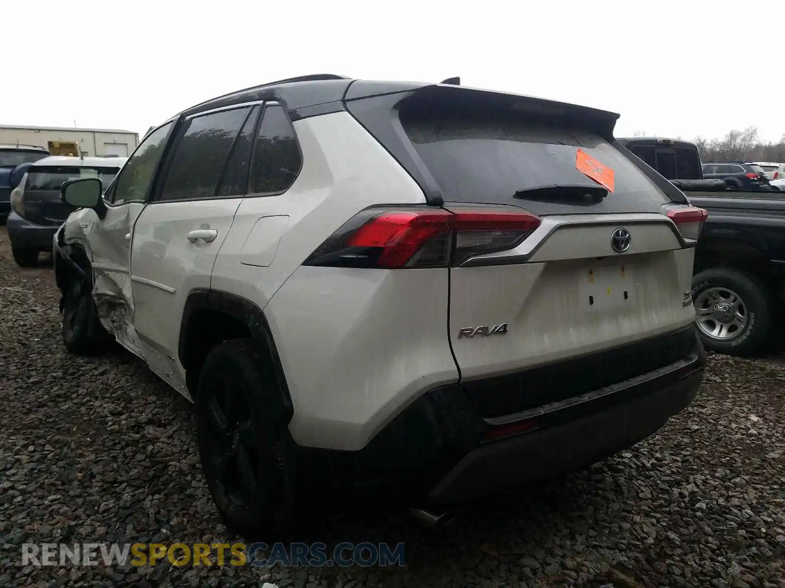 3 Photograph of a damaged car JTMEWRFV2LJ048299 TOYOTA RAV4 2020