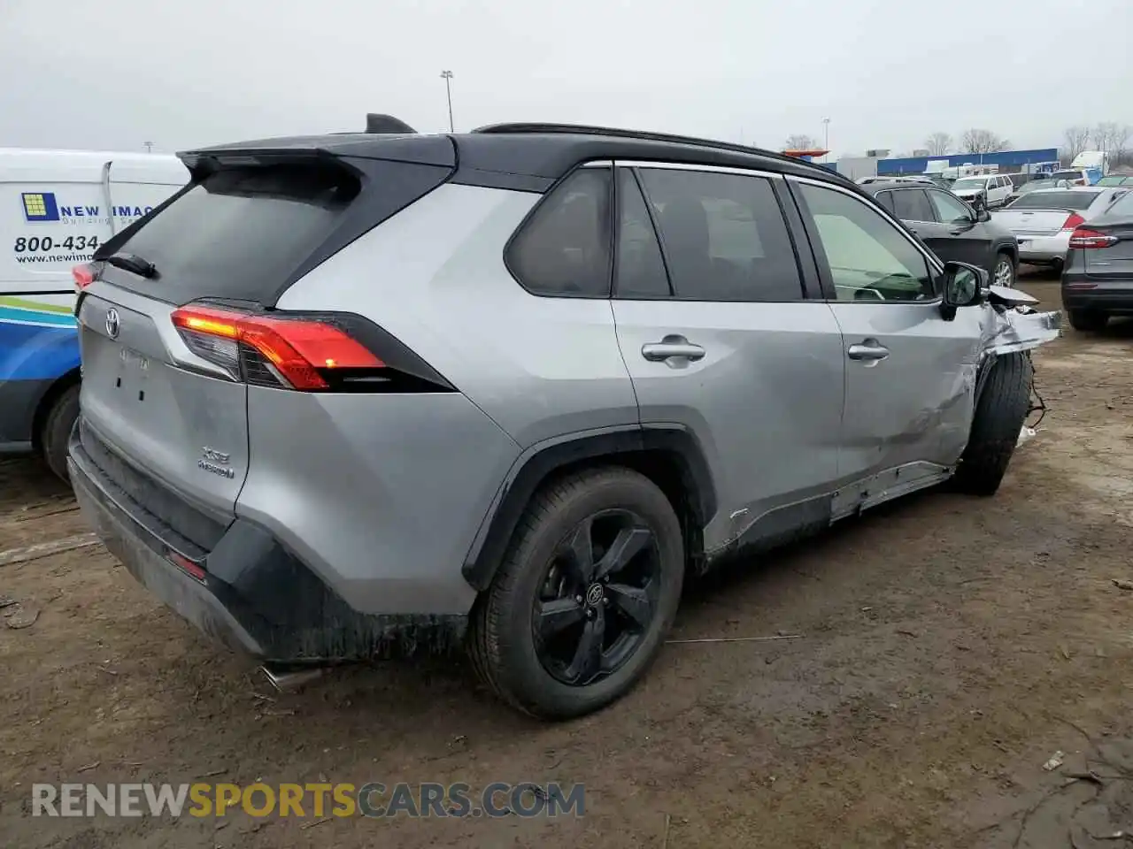 3 Photograph of a damaged car JTMEWRFV3LJ044374 TOYOTA RAV4 2020