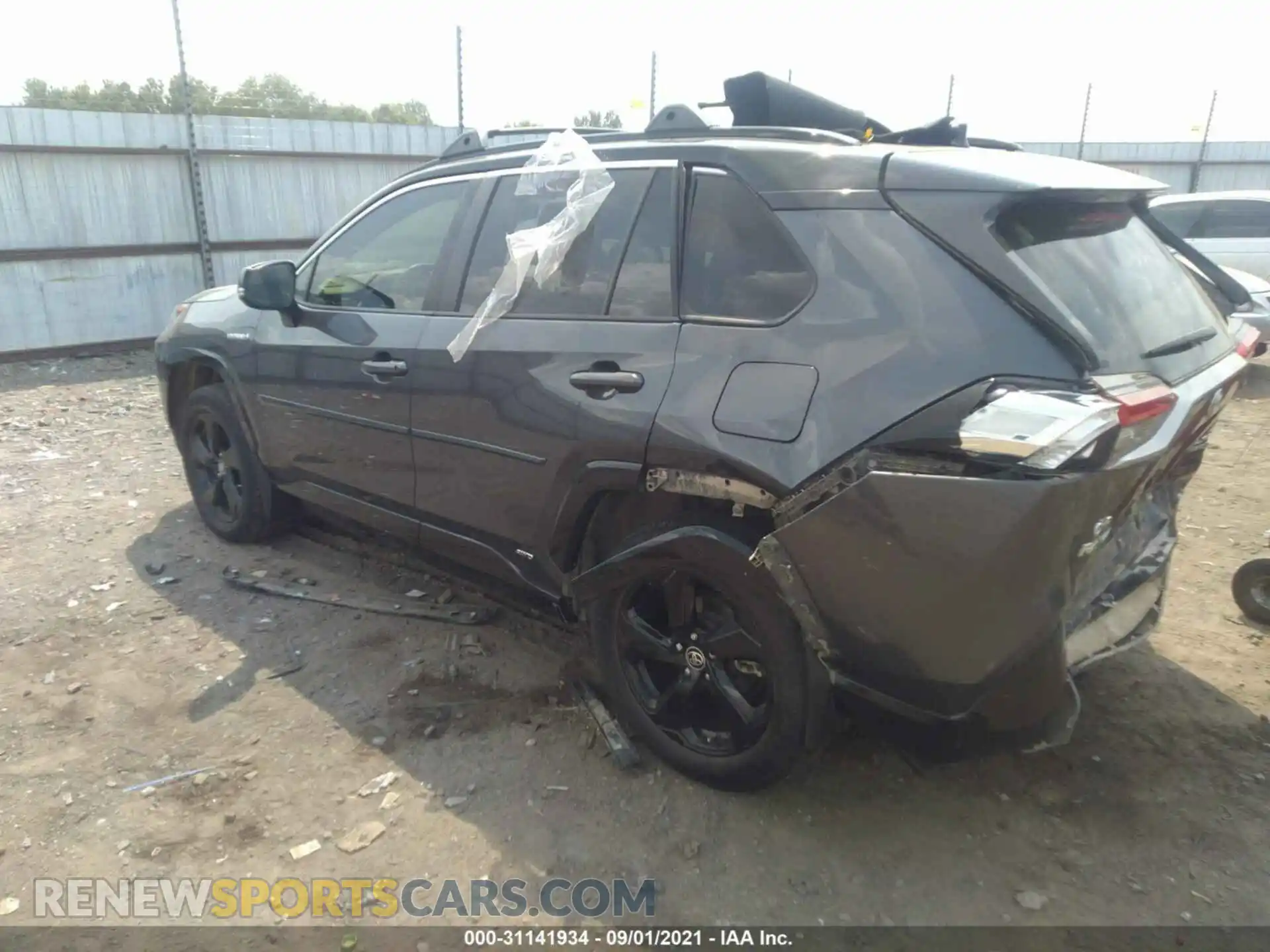 3 Photograph of a damaged car JTMEWRFV3LJ045394 TOYOTA RAV4 2020