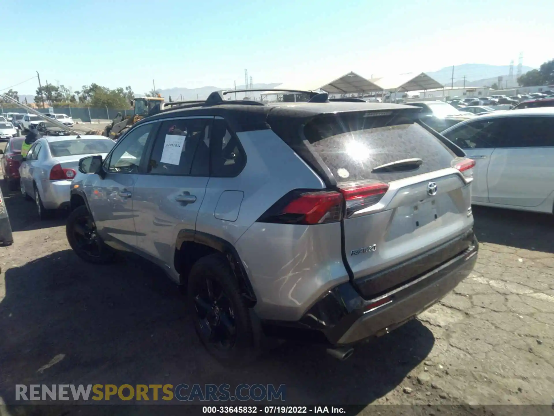 3 Photograph of a damaged car JTMEWRFV4LJ042889 TOYOTA RAV4 2020