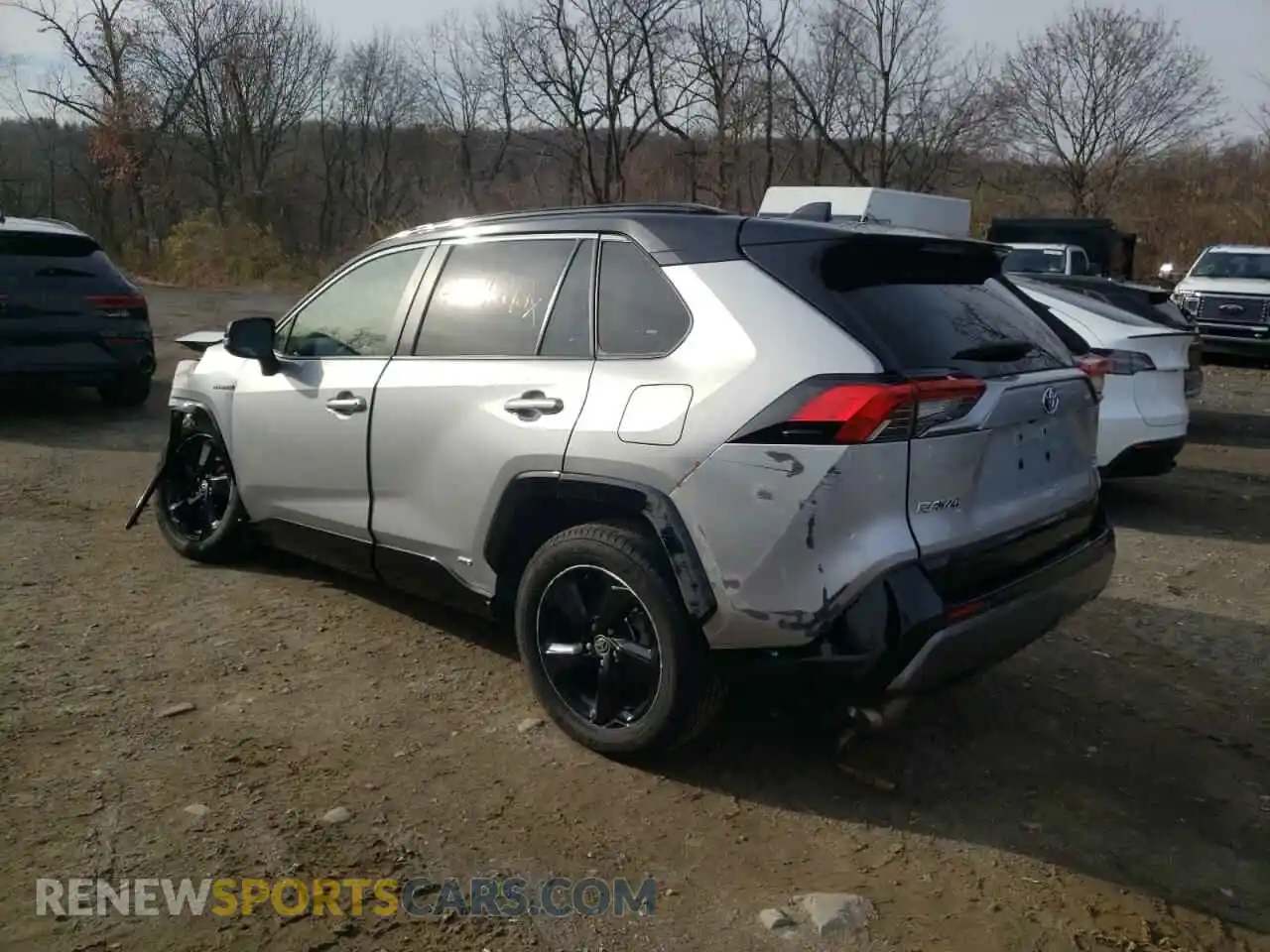 2 Фотография поврежденного автомобиля JTMEWRFV6LJ031831 TOYOTA RAV4 2020