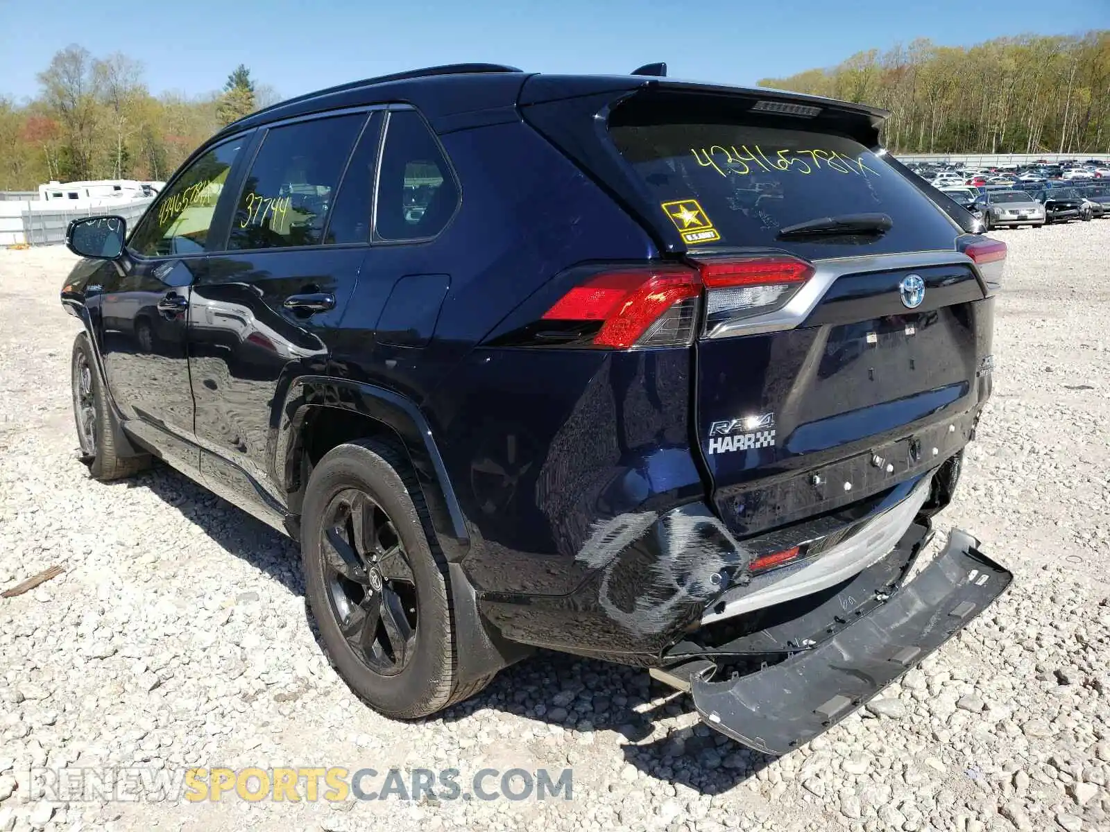 3 Photograph of a damaged car JTMEWRFV6LJ043218 TOYOTA RAV4 2020
