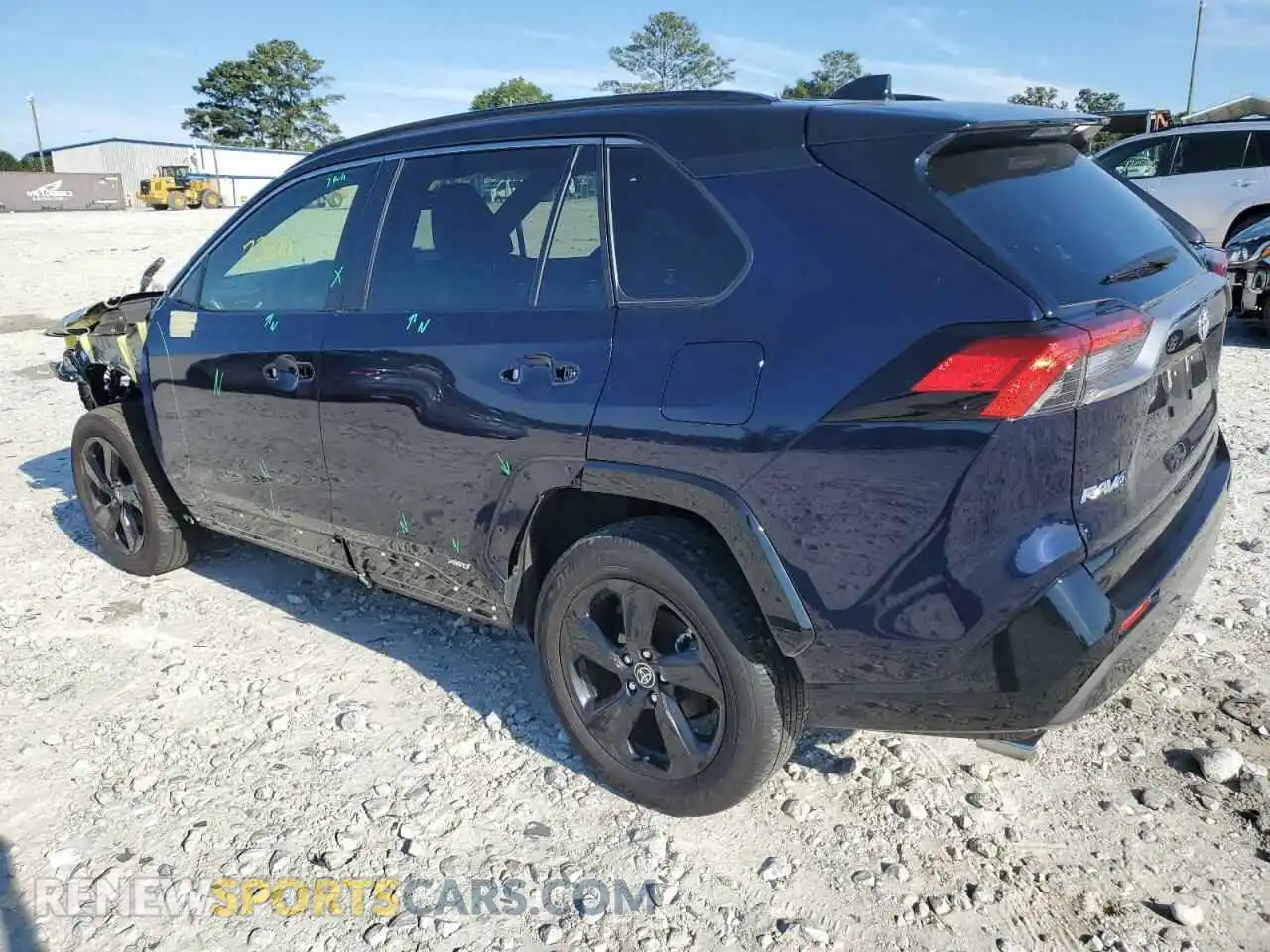 3 Photograph of a damaged car JTMEWRFV6LJ043753 TOYOTA RAV4 2020